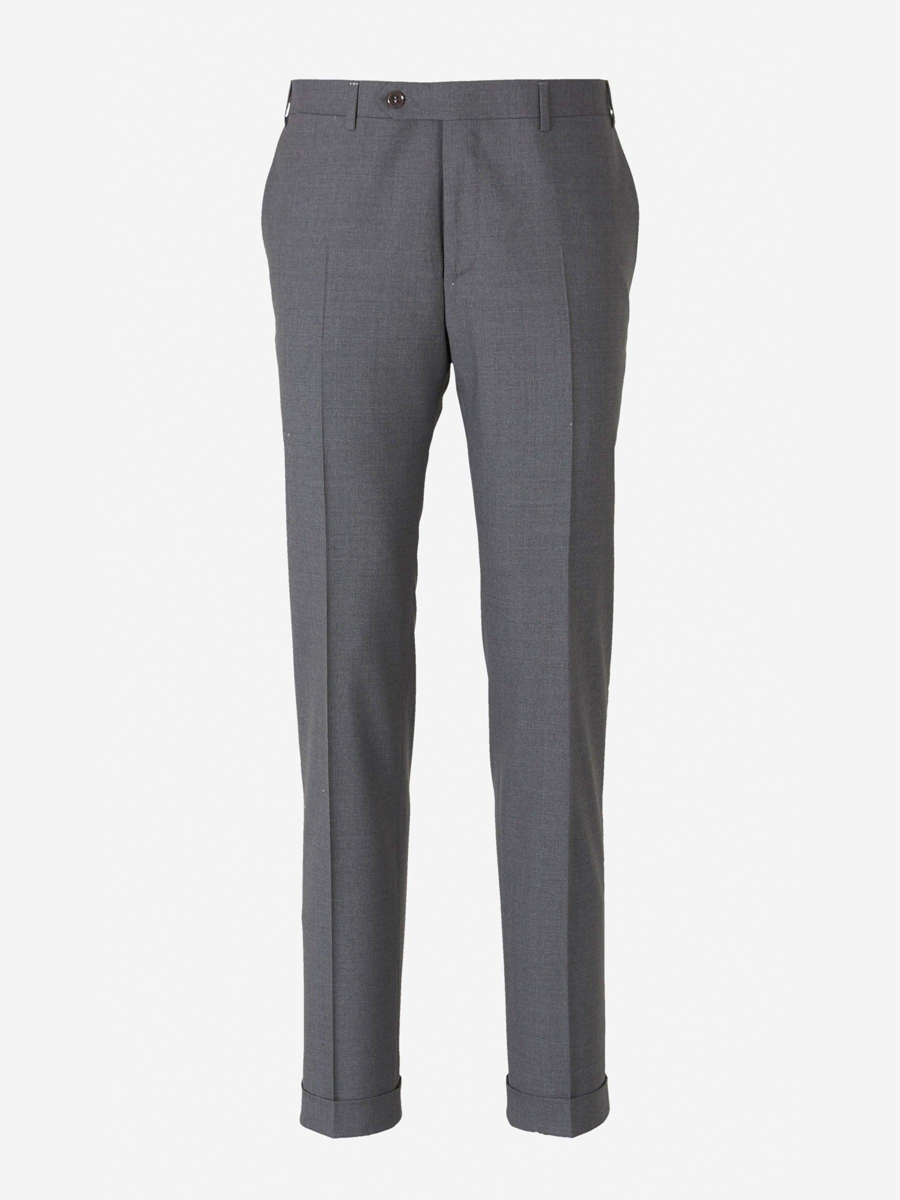 Canali Pantalones Formales Lana color Marrón sku 321-000325 01 - Foto 12