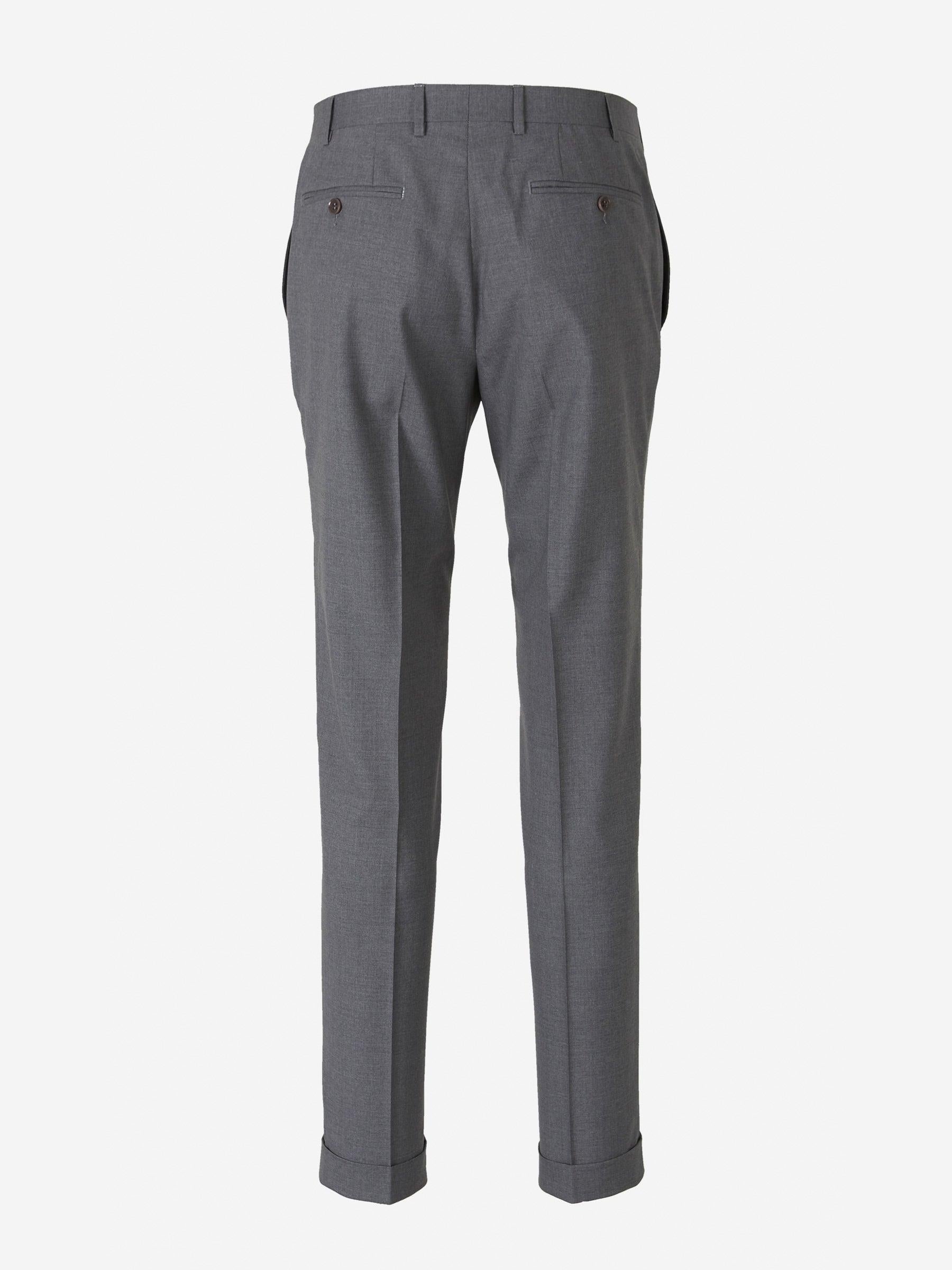 Canali Pantalones Formales Lana color Marrón sku 321-000325 01 - Foto 13