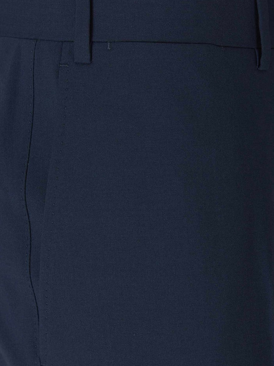 Outlet online Canali Hombre Pantalones Formales Lana color Azul Marino sku 321-000326 01 - Foto 3