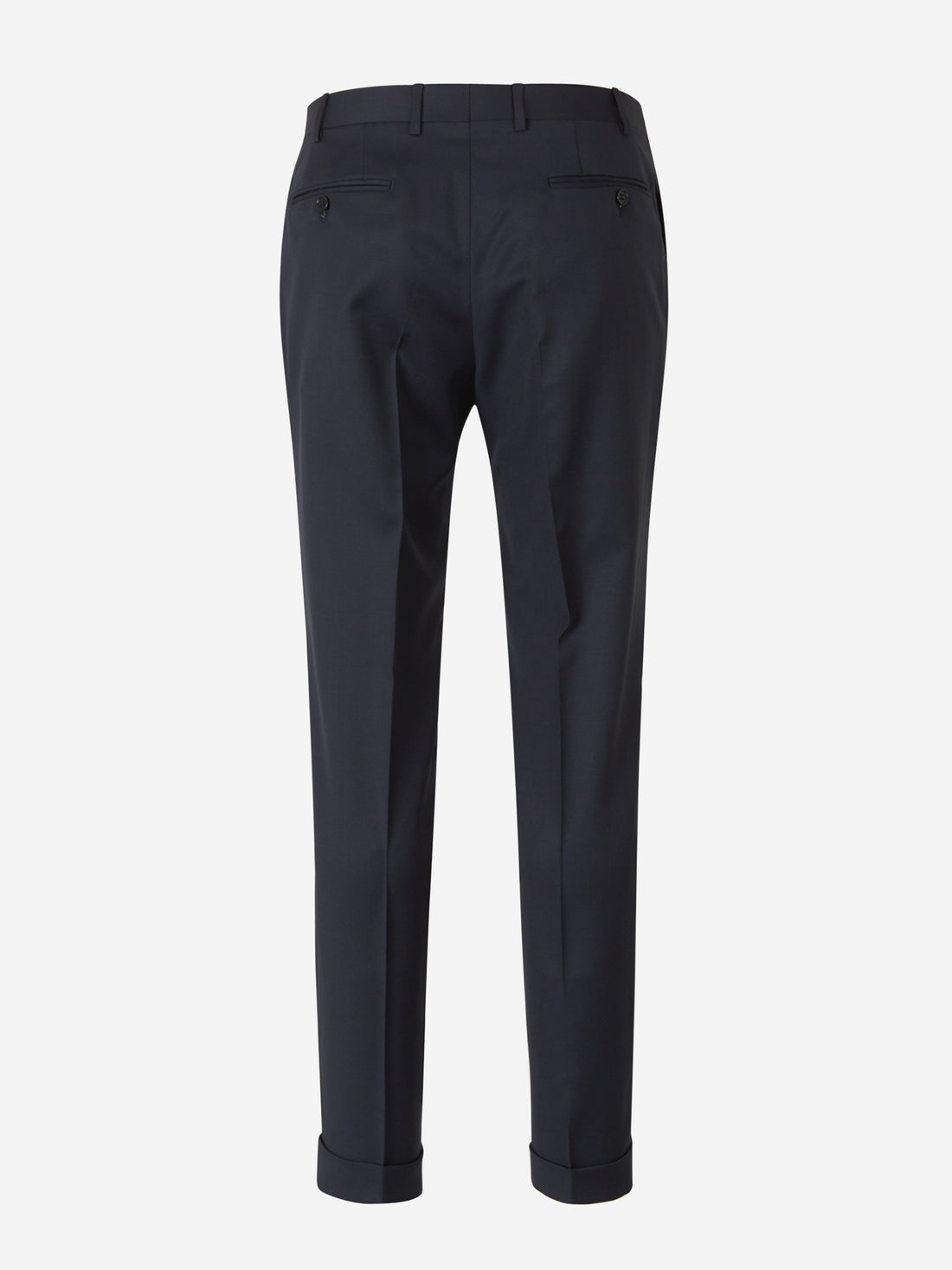 Outlet online Canali Hombre Pantalones Formales Lana color Azul Noche sku 321-000335 01 - Foto 2