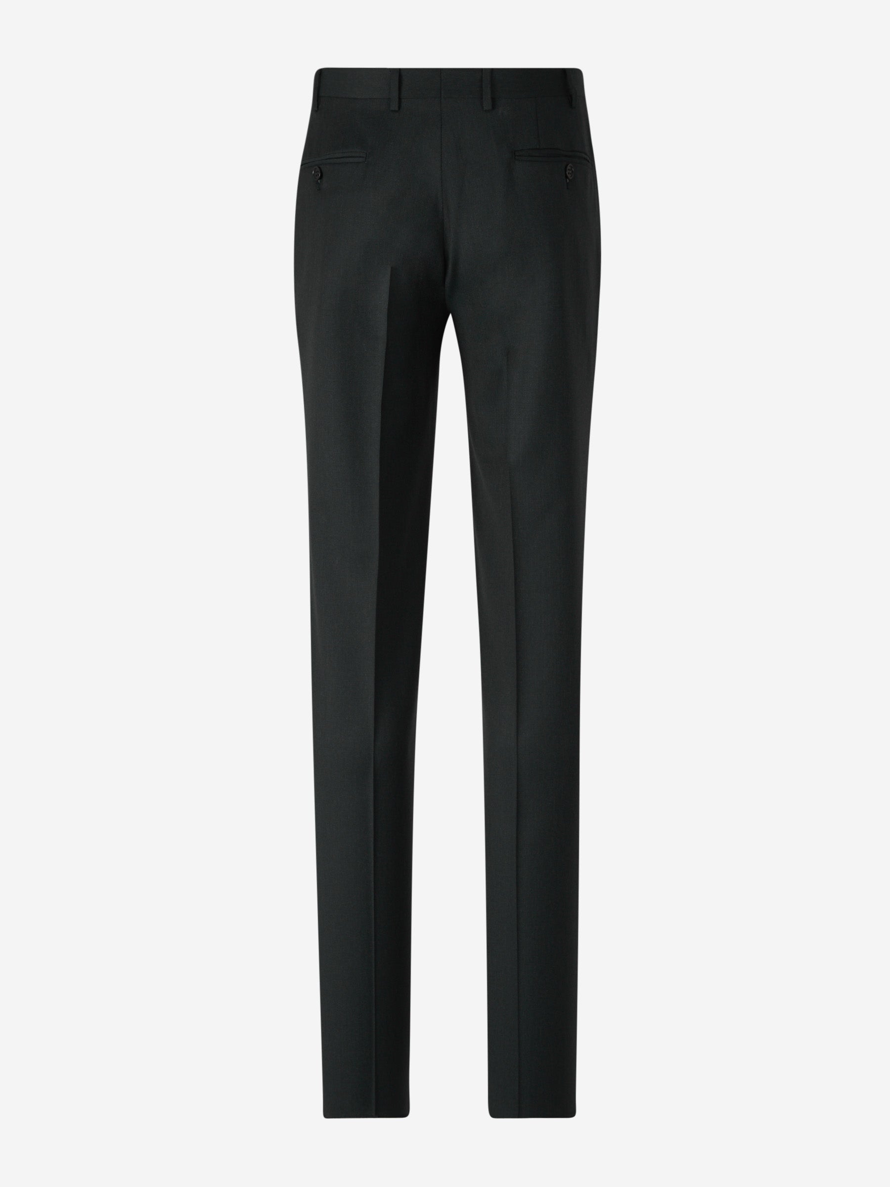 Outlet online Canali Hombre Pantalones Formales Lana color Gris Oscuro sku 321-000336 01 - Foto 2