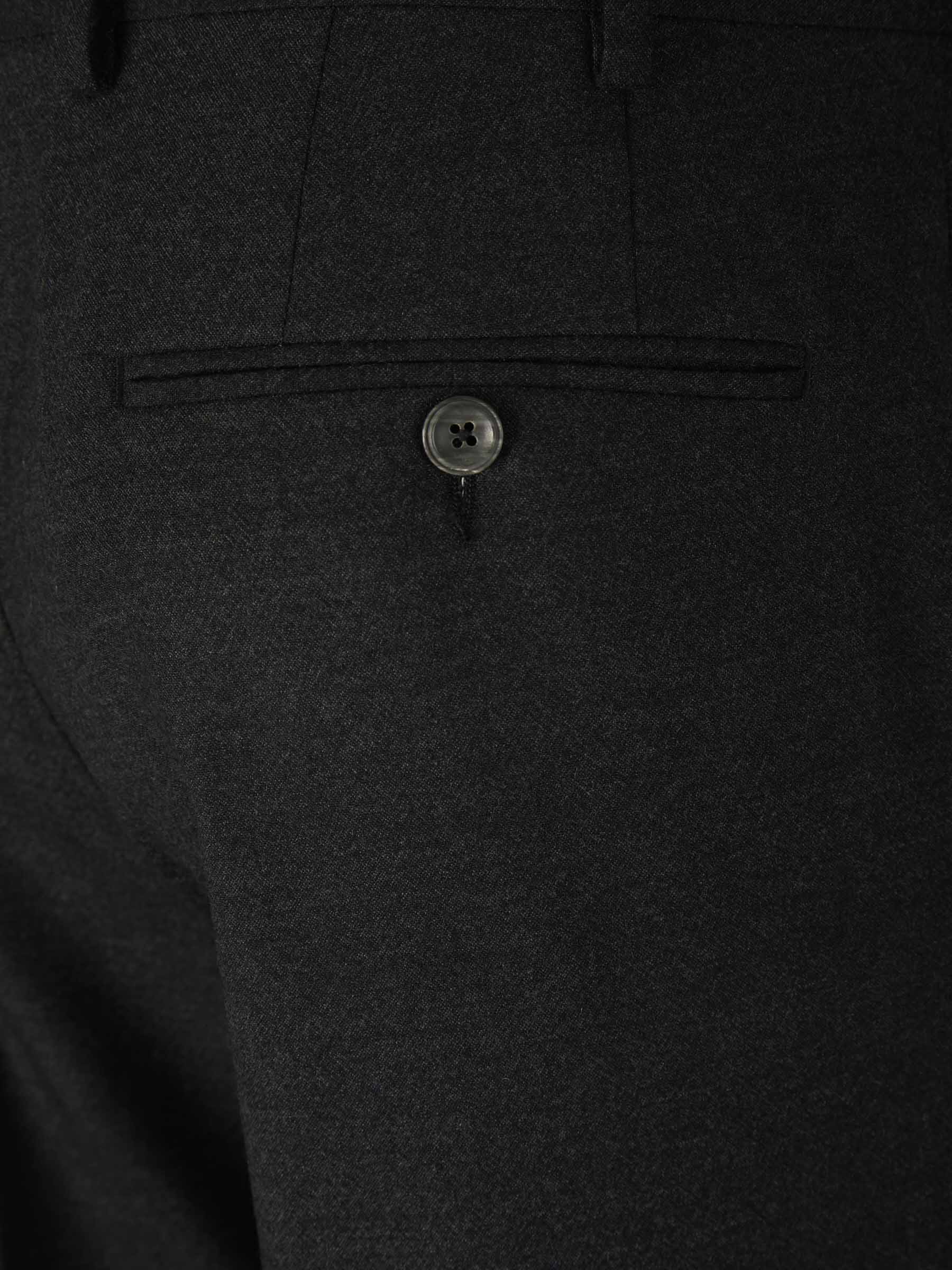 Outlet online Marco Pescarolo Hombre Pantalones Sastre Cashmere color Gris Antracita sku 322-000402 01 - Foto 4