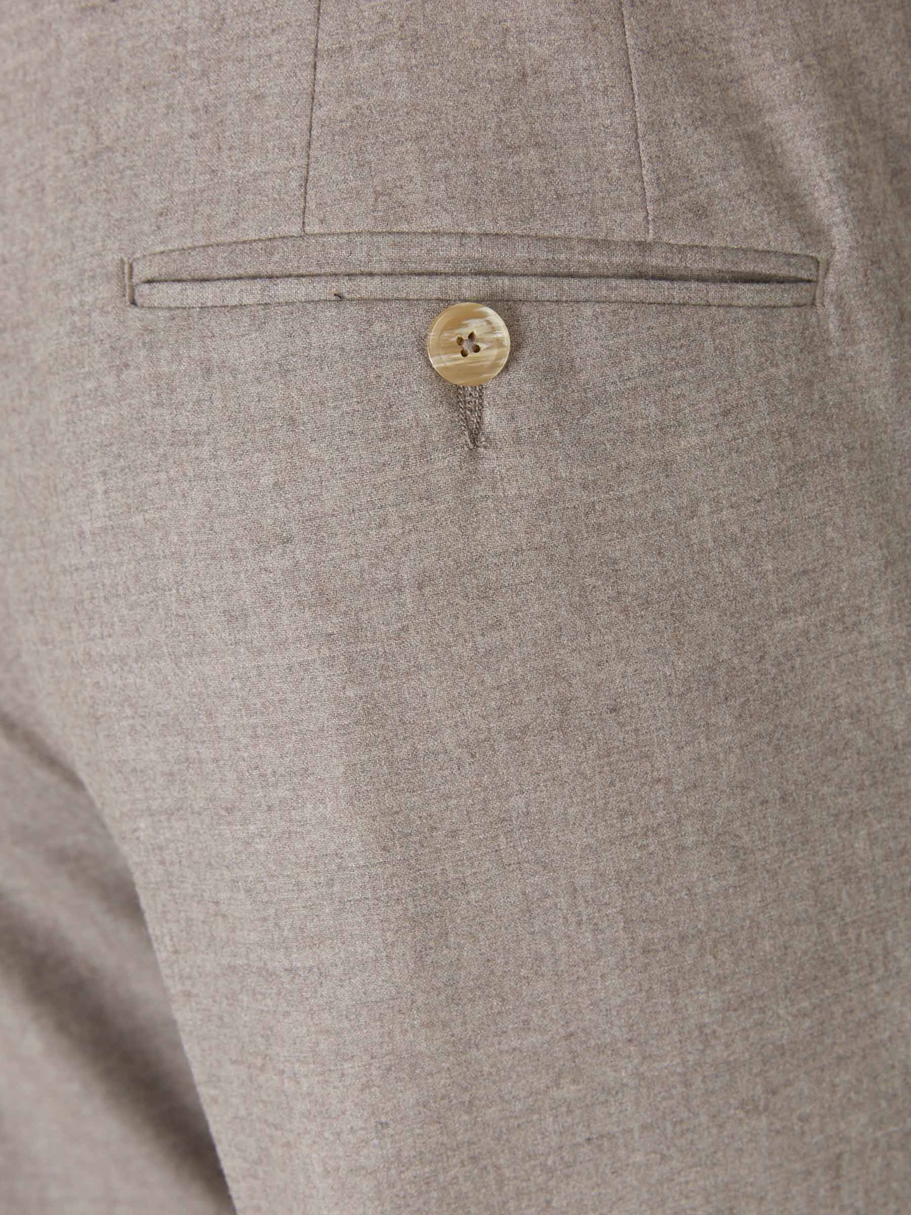 Outlet online Marco Pescarolo Hombre Pantalones Sastre Cashmere color Gris Piedra sku 322-000402 03 - Foto 4
