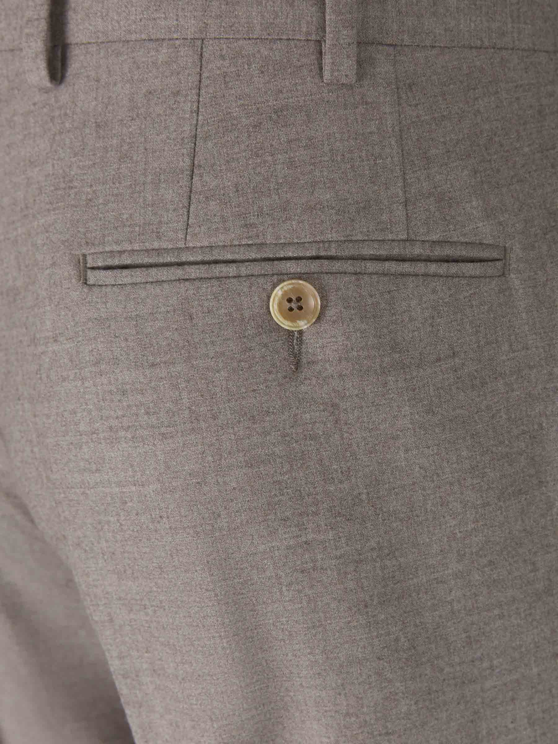 Outlet online Marco Pescarolo Hombre Pantalones Sastre Cashmere color Beige sku 322-000402 04 - Foto 4