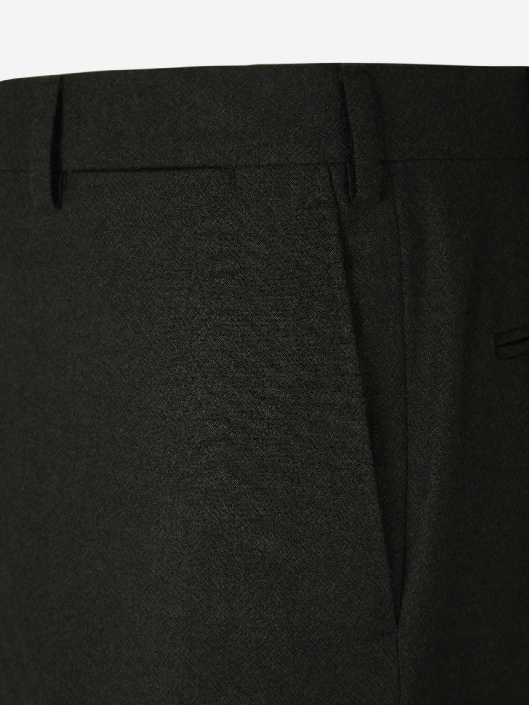Outlet online Marco Pescarolo Hombre Pantalones Sastre Cashmere color Verde Oscuro sku 322-000402 06 - Foto 3