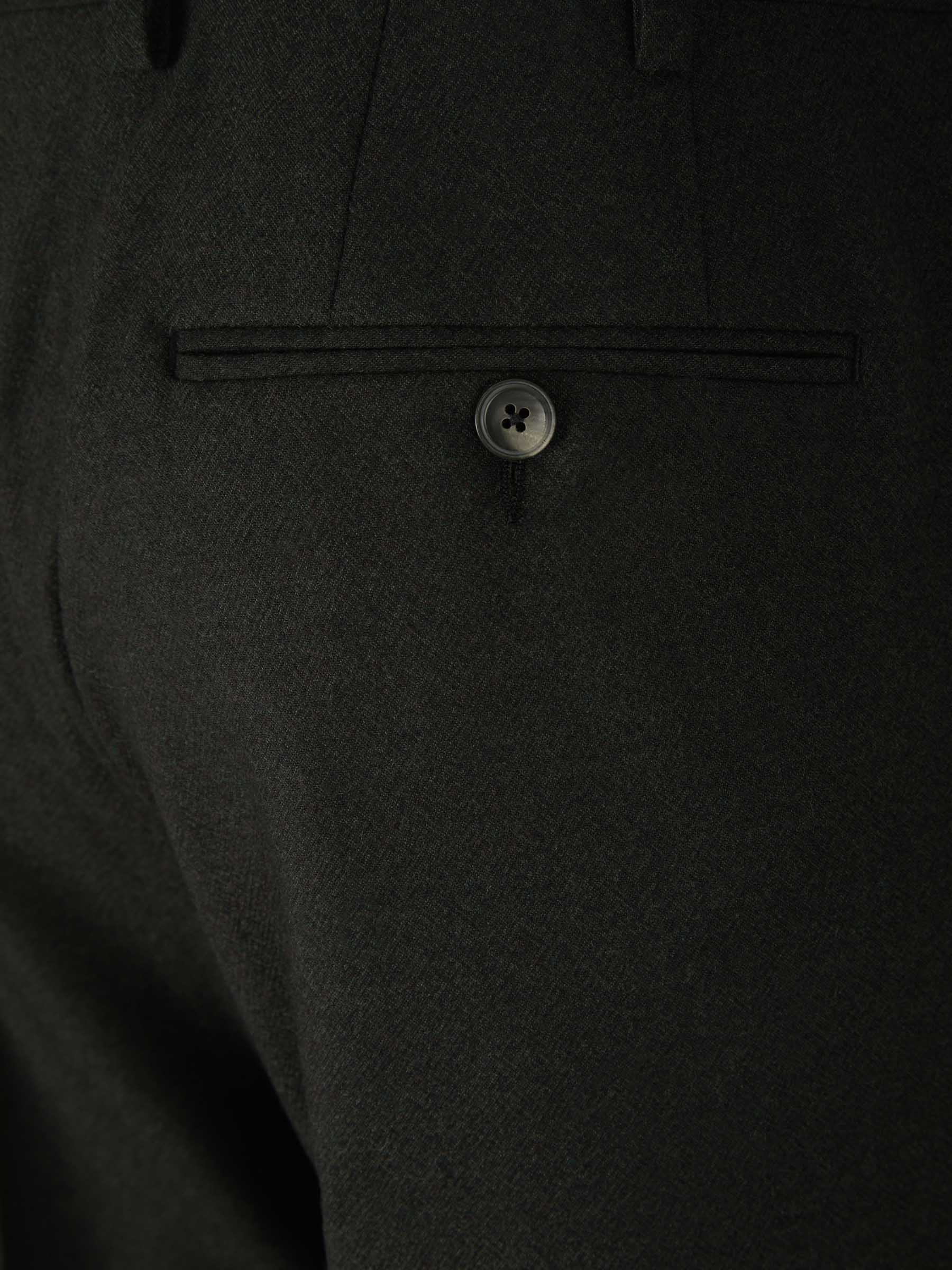 Outlet online Marco Pescarolo Hombre Pantalones Sastre Cashmere color Verde Oscuro sku 322-000402 06 - Foto 4