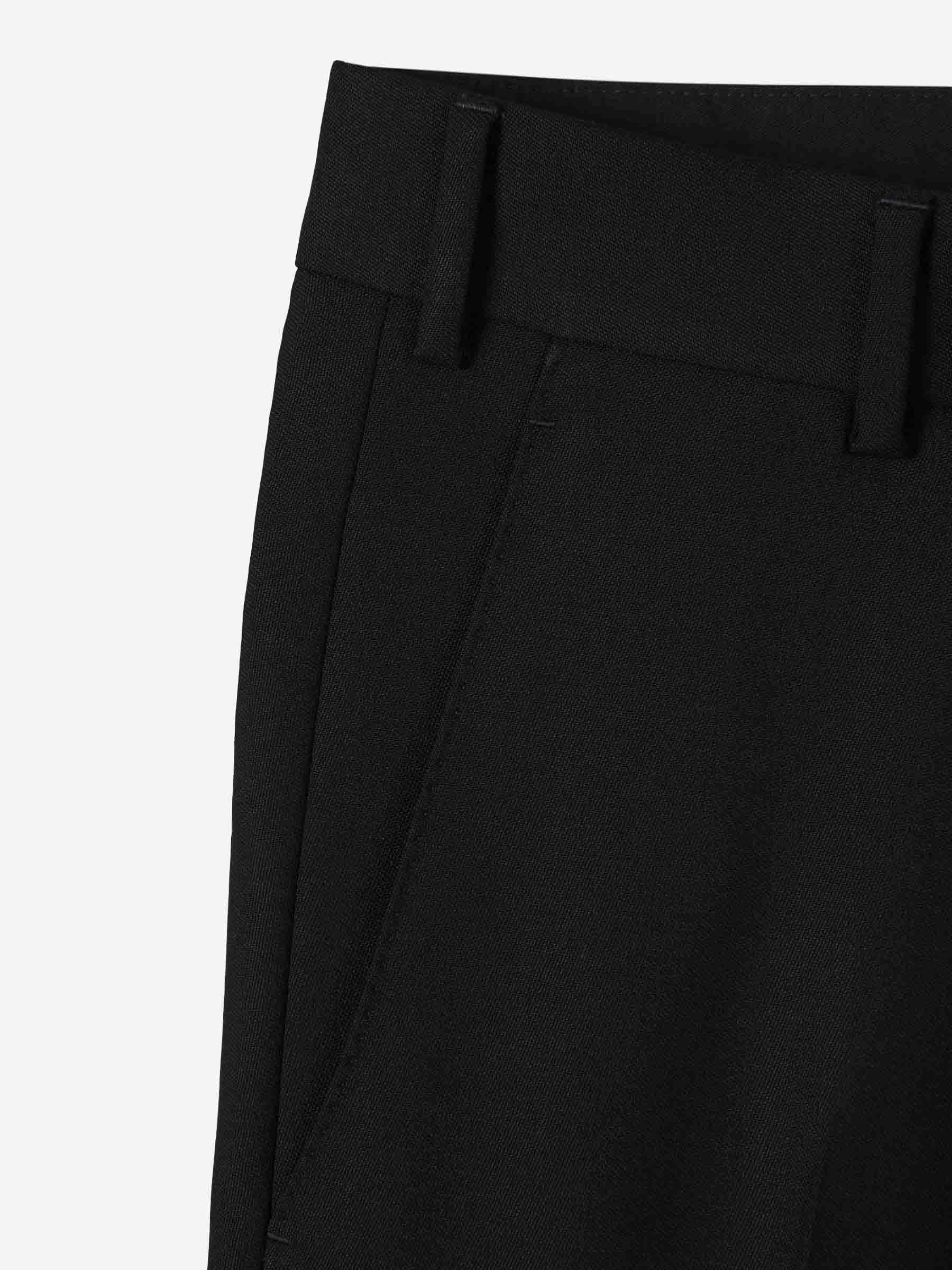 Outlet online Scabal Hombre Pantalones Formales Lana color Negro sku 322-000405 01 - Foto 3