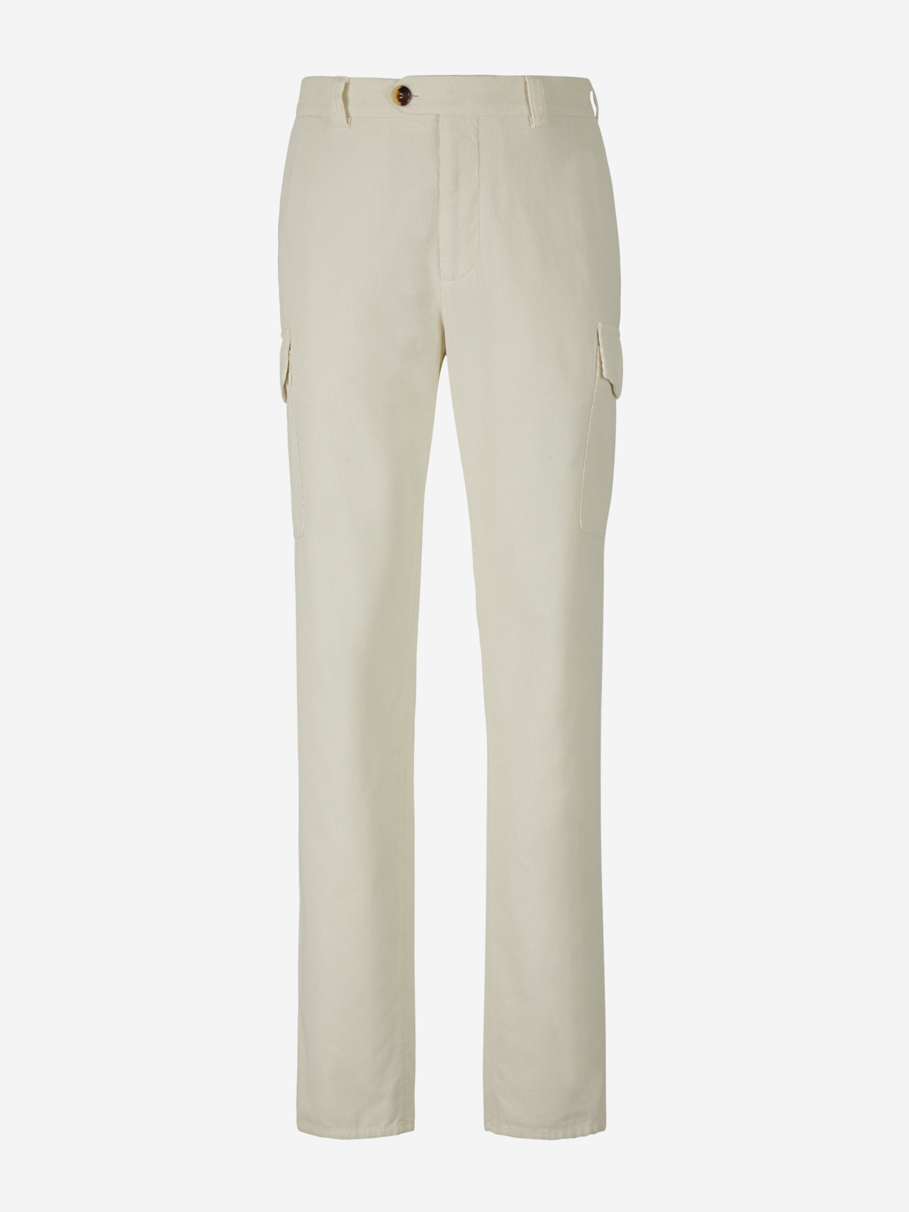 Outlet online Brunello Cucinelli Hombre Pantalones Cargo Pana color Crema sku 322-000408 01 - Foto 1