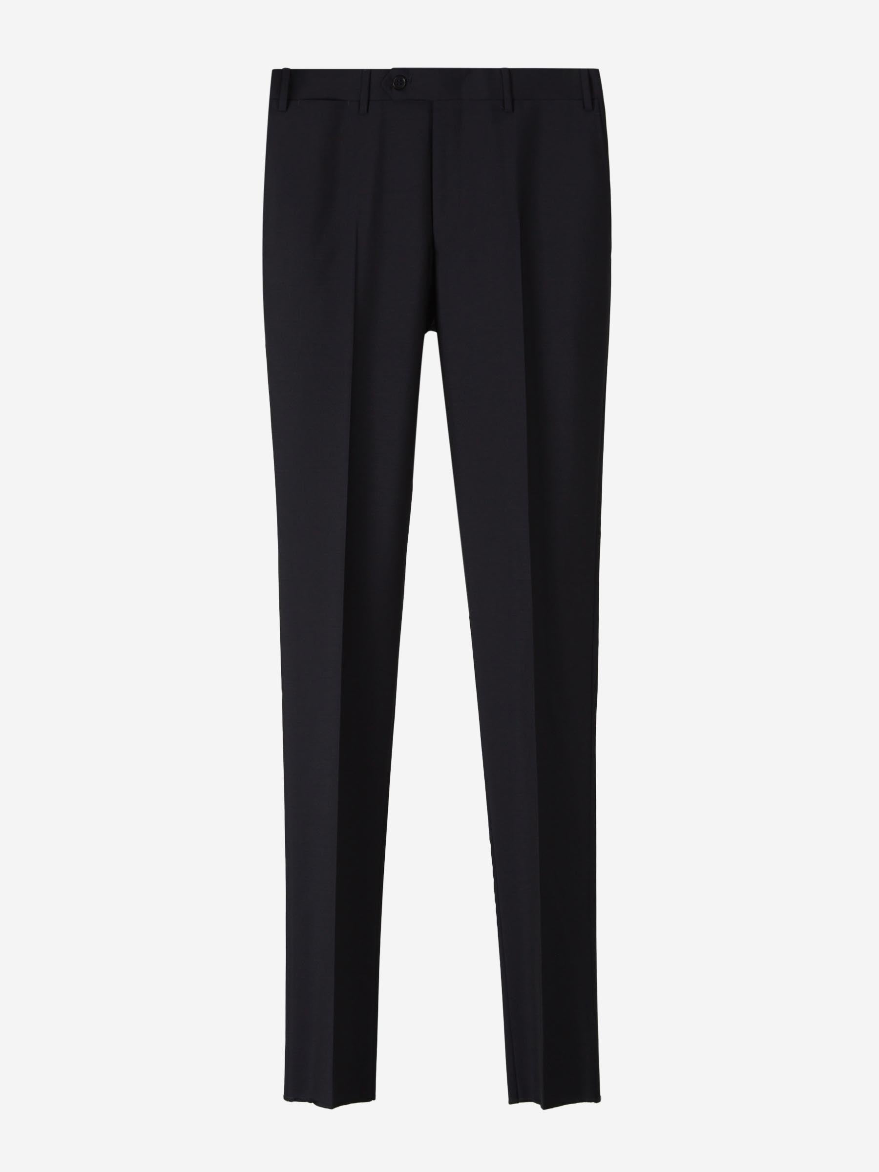 Outlet online Canali Hombre Pantalones Formales Lana color Negro sku 323-000248 01 - Foto 1