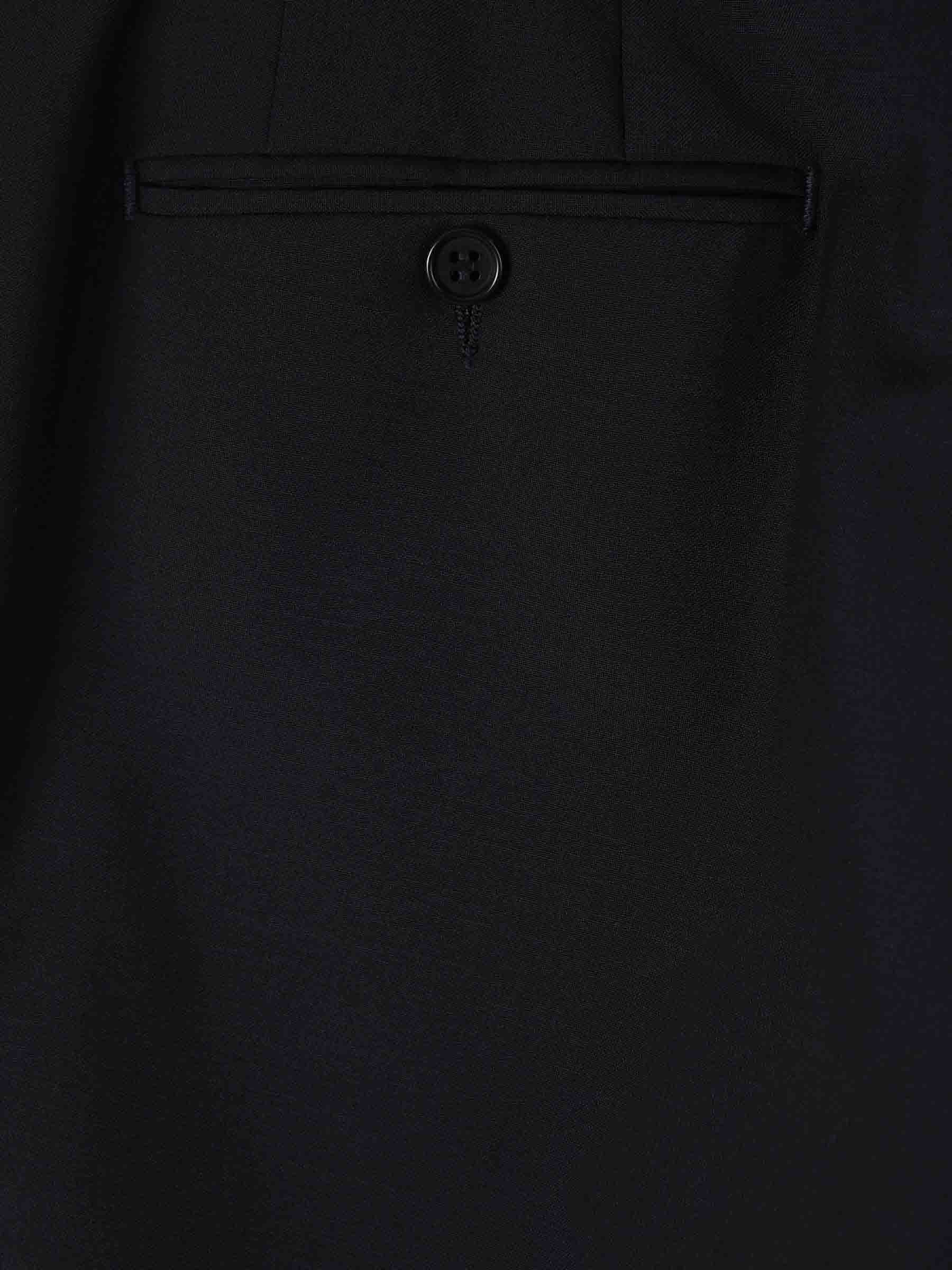 Outlet online Canali Hombre Pantalones Formales Lana color Negro sku 323-000248 01 - Foto 3