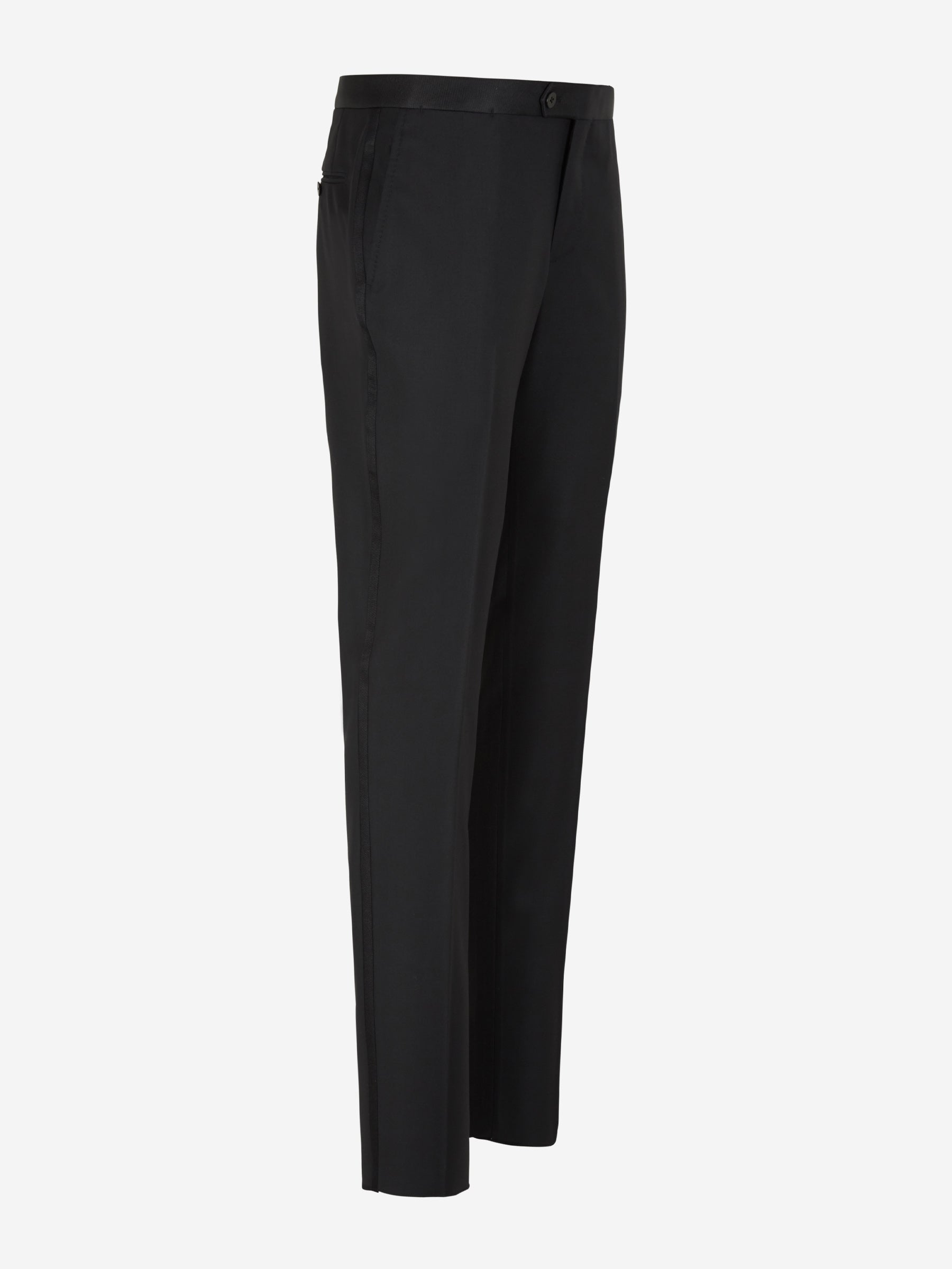 Outlet online Isaia Hombre Smoking Sanita color Negro sku 331-000088 01 - Foto 7