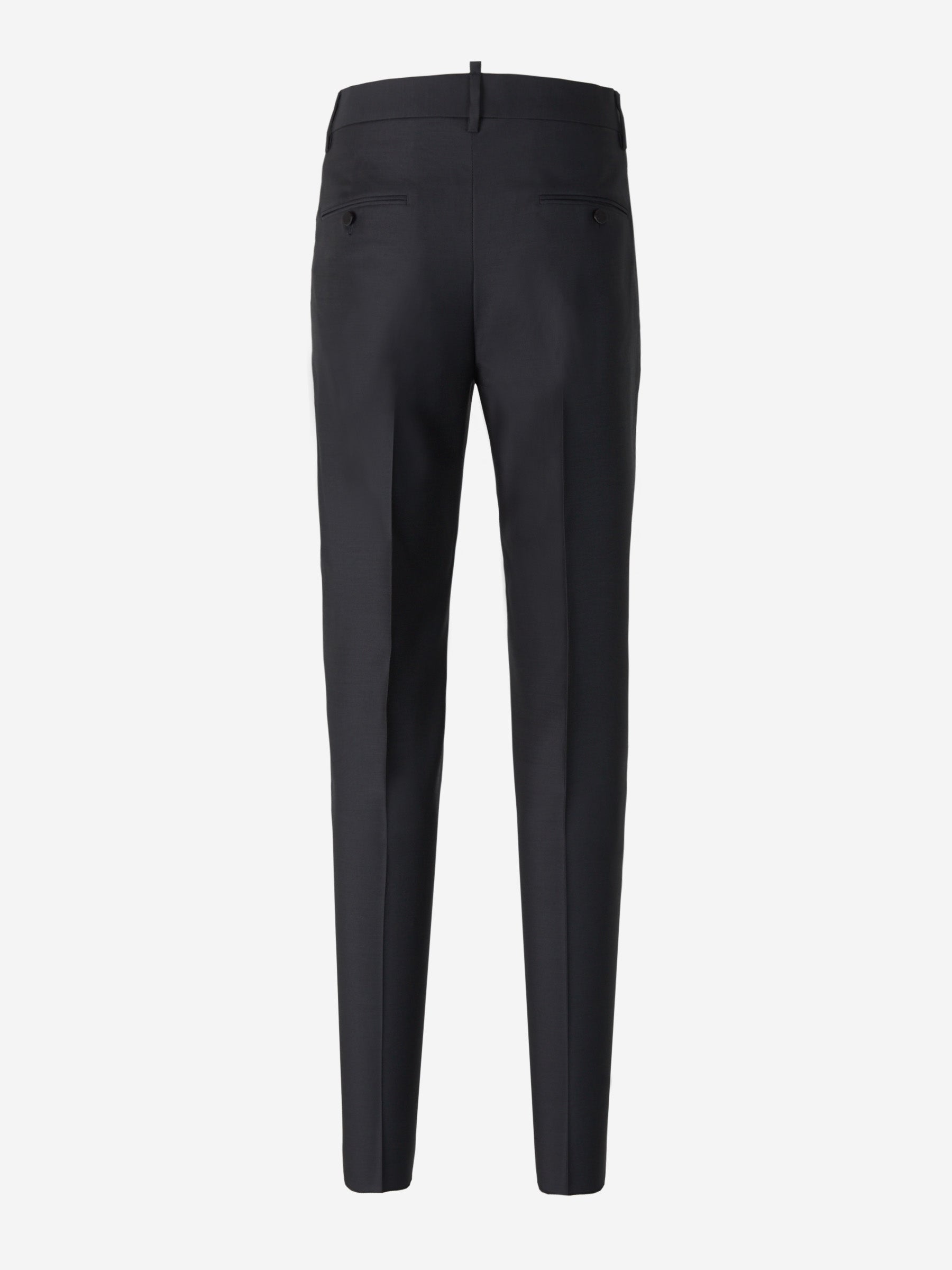 Outlet online Dsquared2 Hombre Smoking Berlin color Negro sku 331-000107 01 - Foto 7