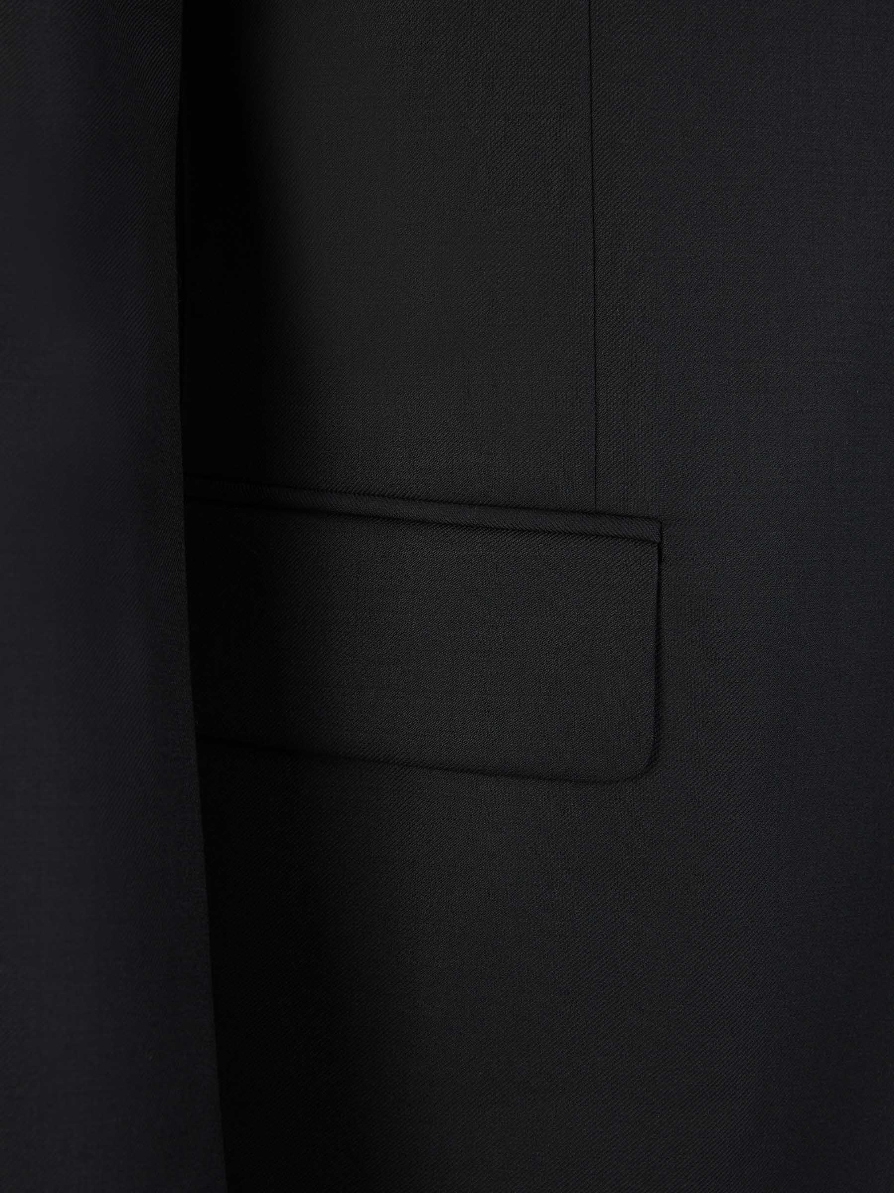 Valentino Hombre Barcelona Smoking Liso Lana color Negro sku 331-000128 01 - Foto 4
