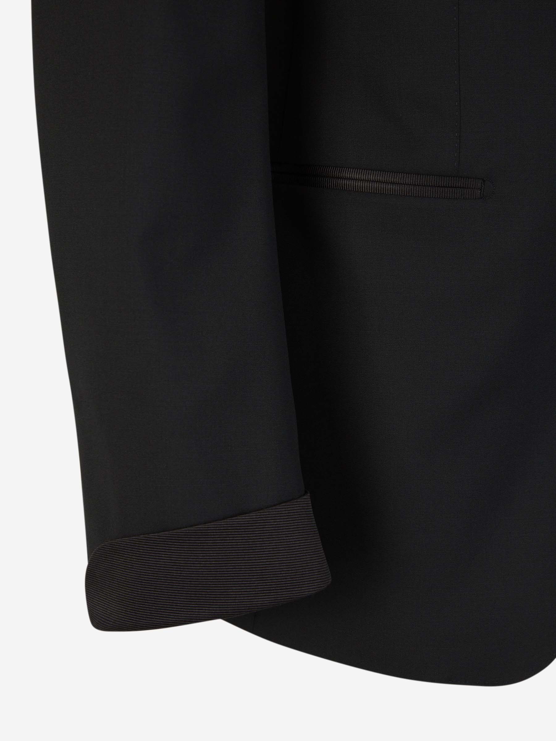 Outlet online Tom Ford Hombre Smoking Lana Lisa color Negro sku 331-000129 01 - Foto 5