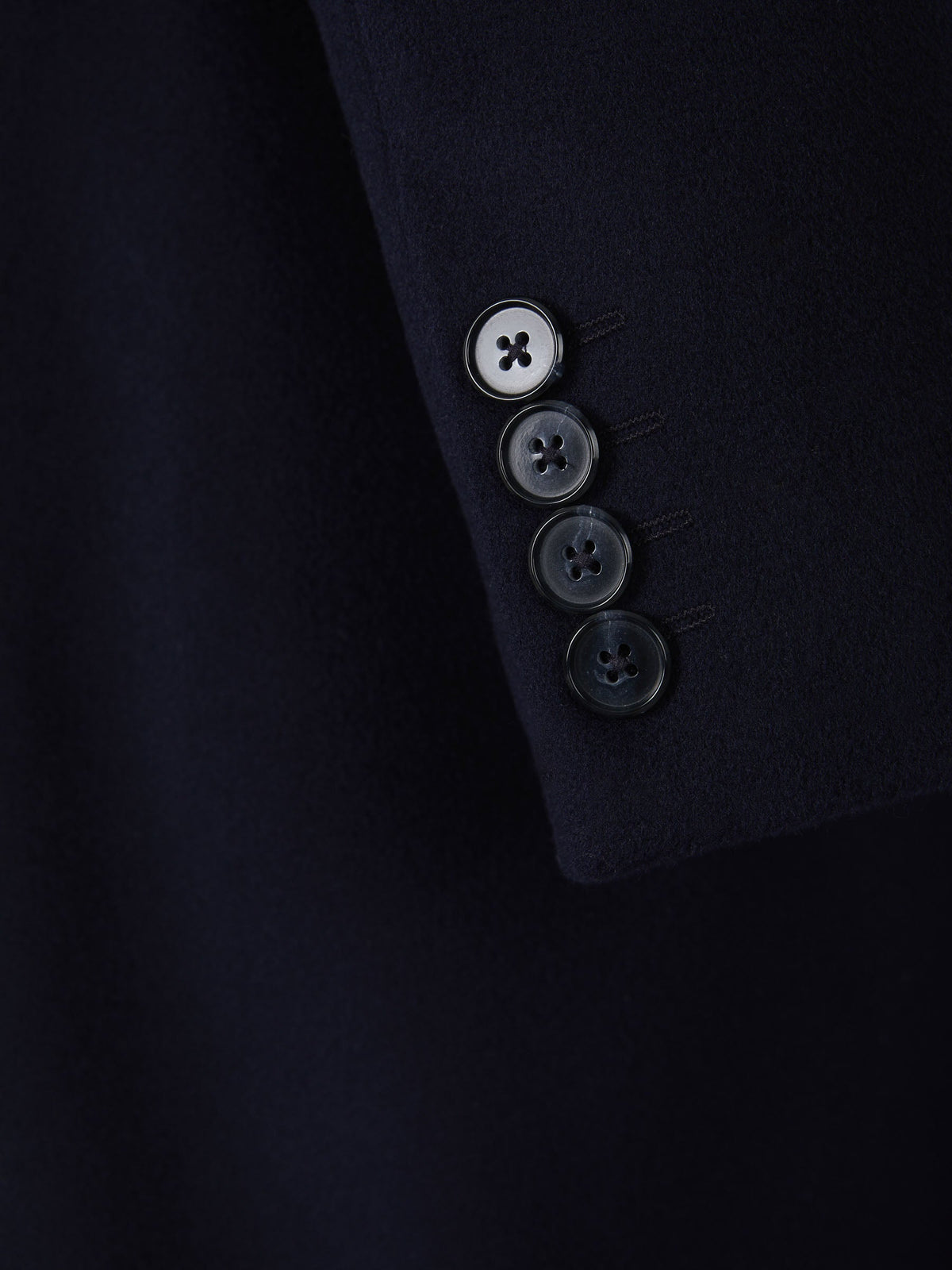 Outlet online Scabal Hombre Abrigo Doble Botonadura color Azul Noche sku 341-000496 01 - Foto 5