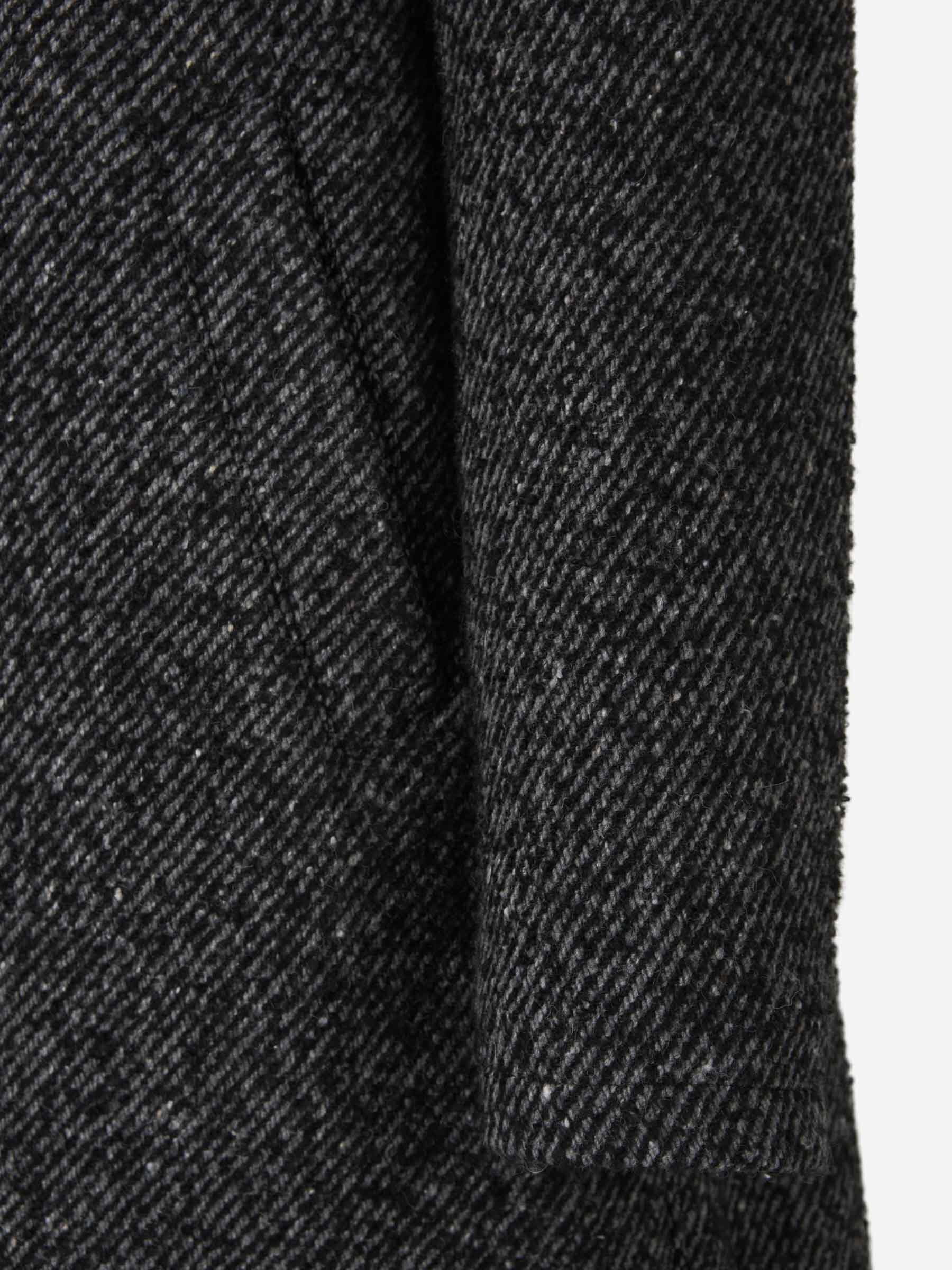 Outlet online Herno Hombre Abrigo Lana color Negro sku 341-000524 01 - Foto 5