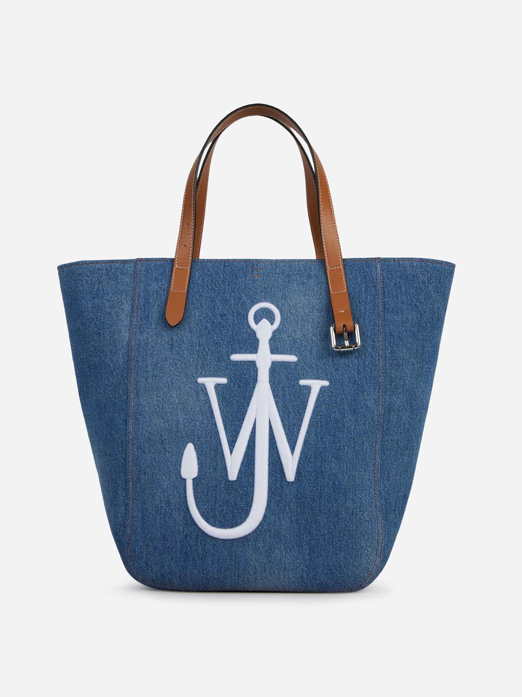 Outlet online JW Anderson Mujer Bolso Tote Denim color Azul Denim sku 810-007323 00 - Foto 1