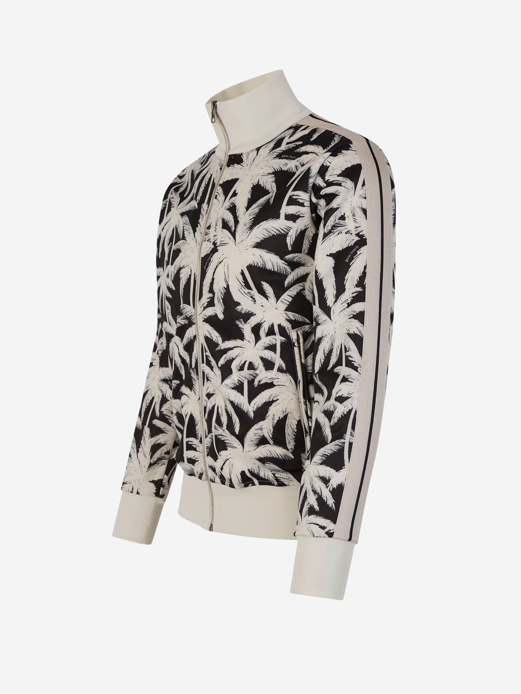 Outlet online Palm Angels Hombre Chaqueta Track Palmeras color Crema sku 512-002187 01 - Foto 2