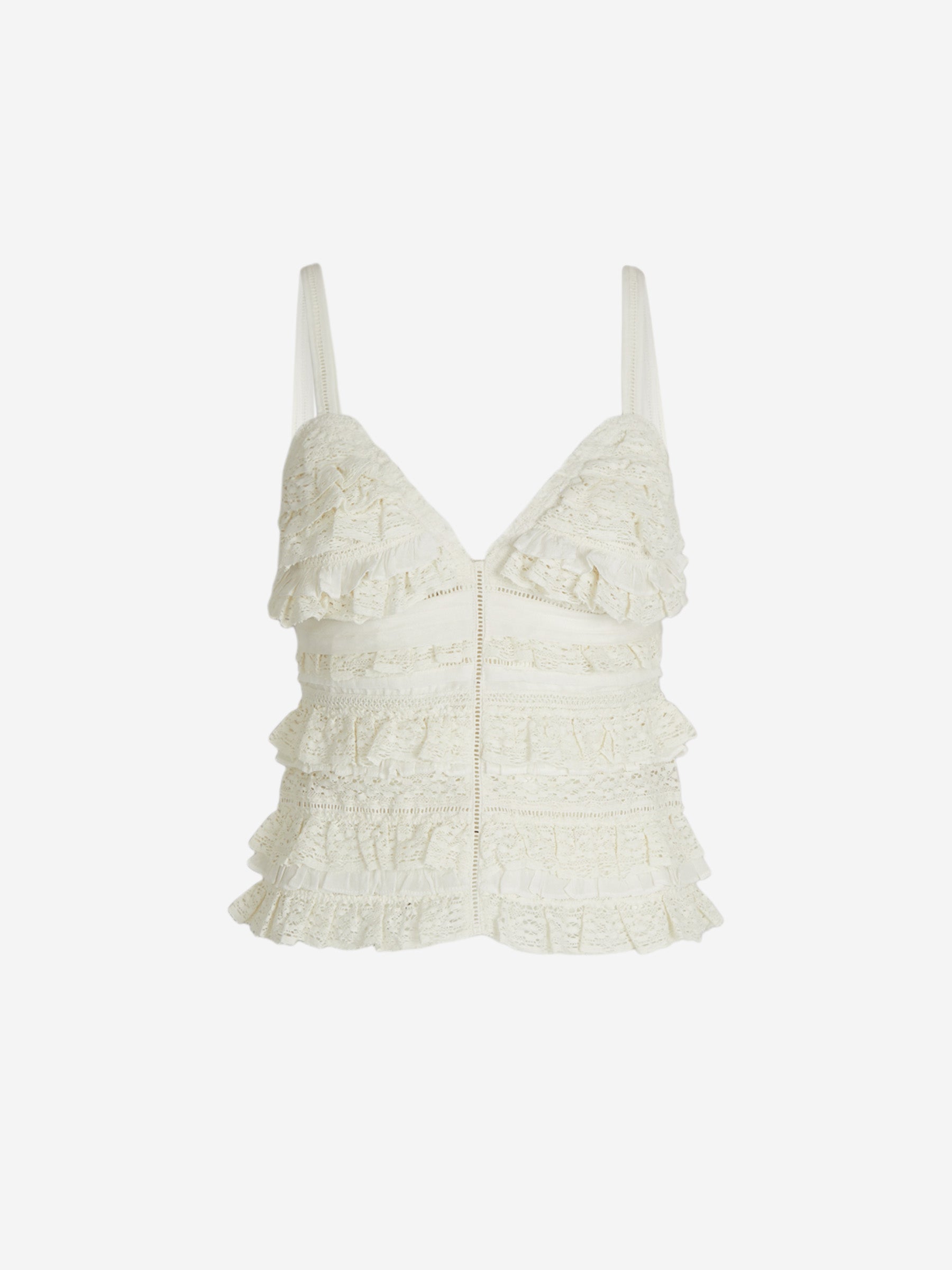 Outlet online Dorothee Schumacher Mujer Top Crochet color Crema sku 703-002201 01 - Foto 2