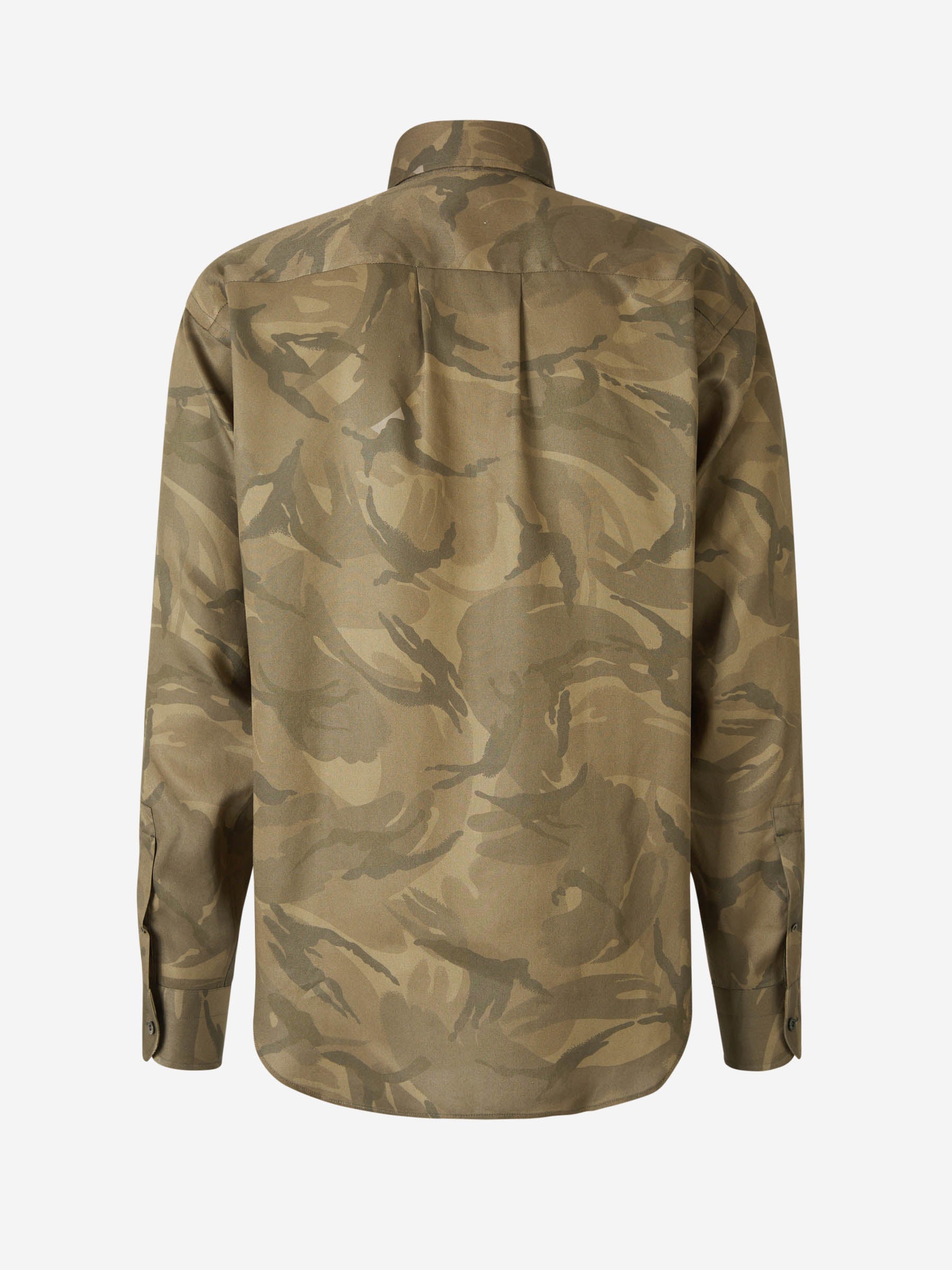Outlet online Tom Ford Hombre Camisa Motivo Militar color Camuflaje Verde sku 531-006185 01 - Foto 2