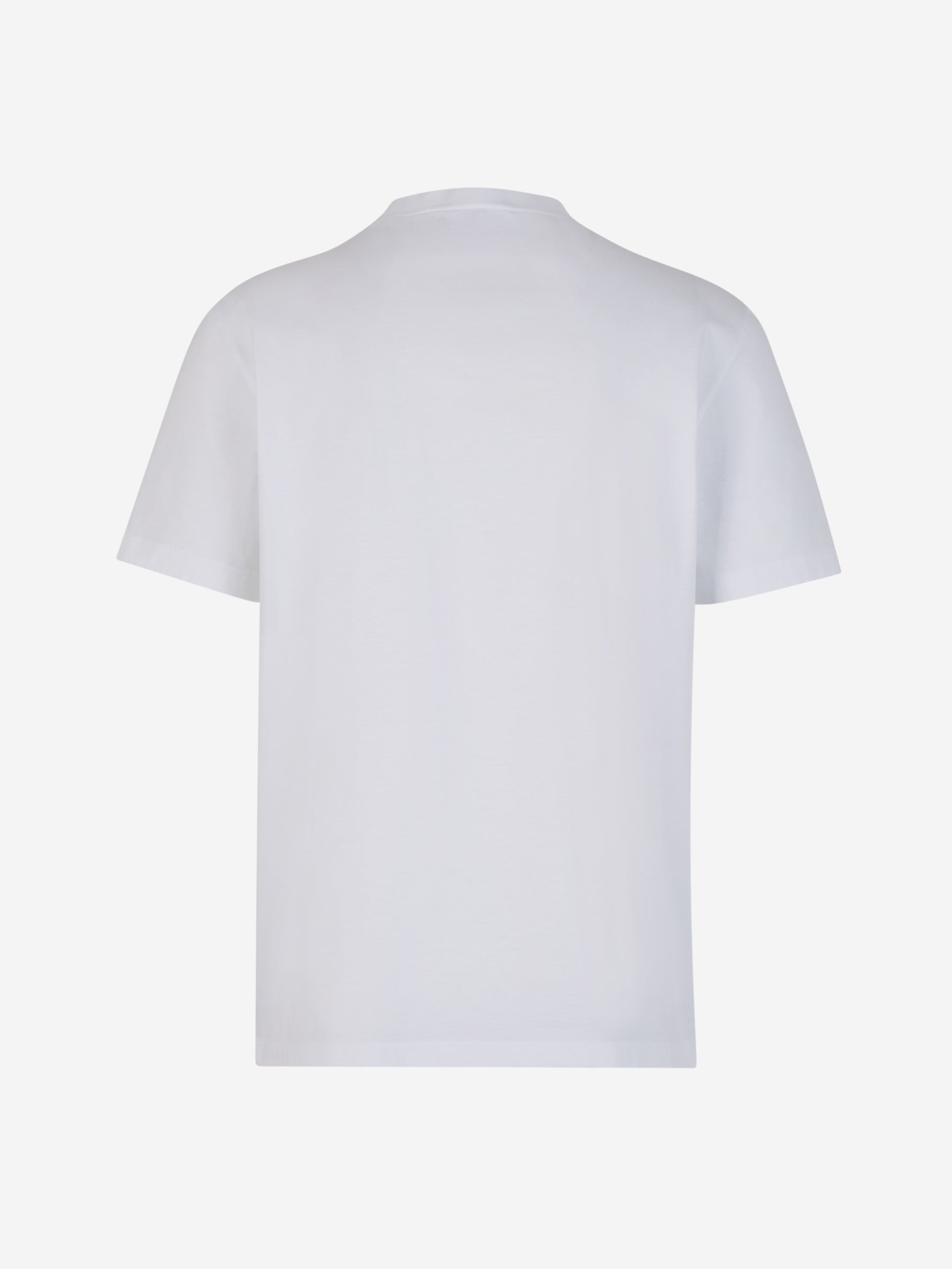 Outlet online Dsquared2 Hombre Camiseta Estampada GYM color Blanco sku 553-003651 01 - Foto 2
