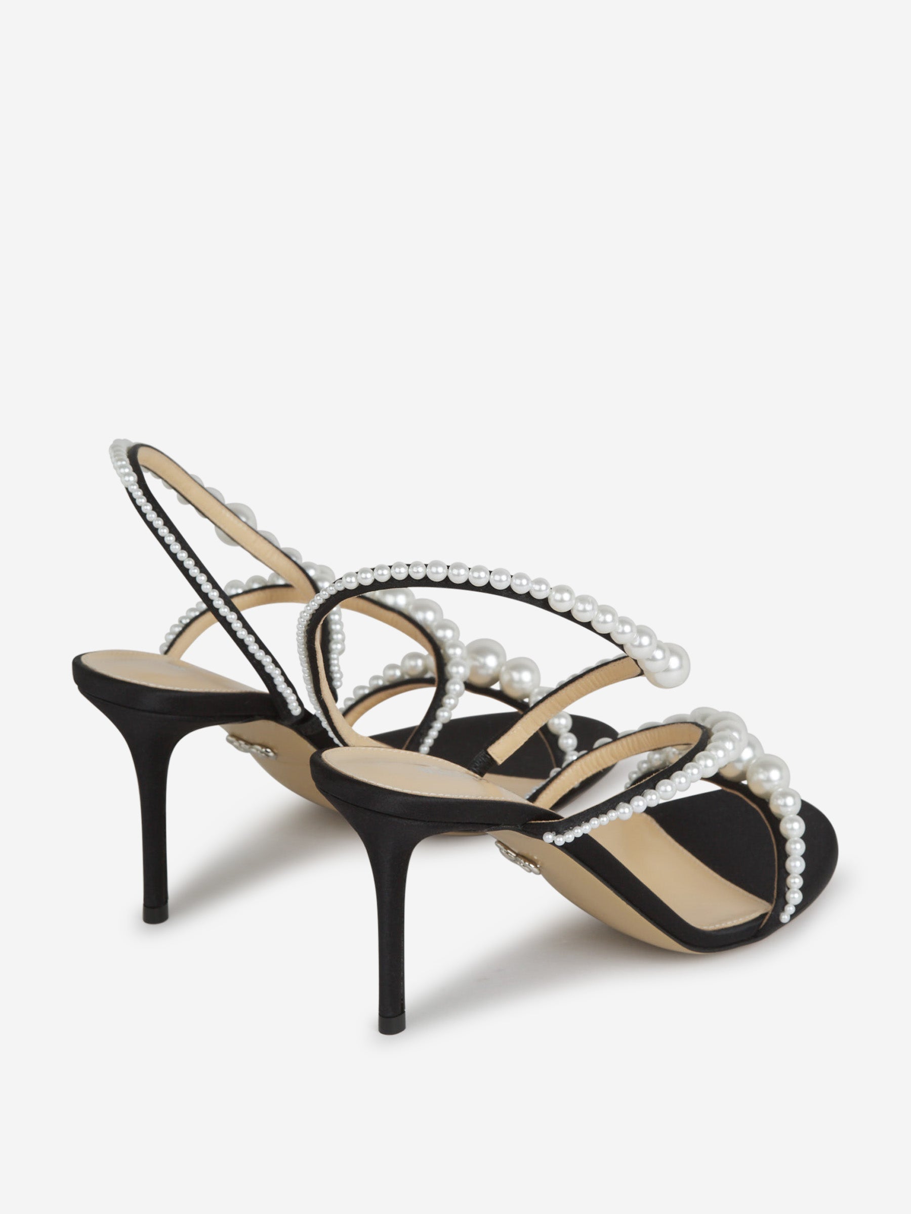 MACH & MACH Sandalias Tacón Perlas color Negro sku 800-005387 01 - Foto 3