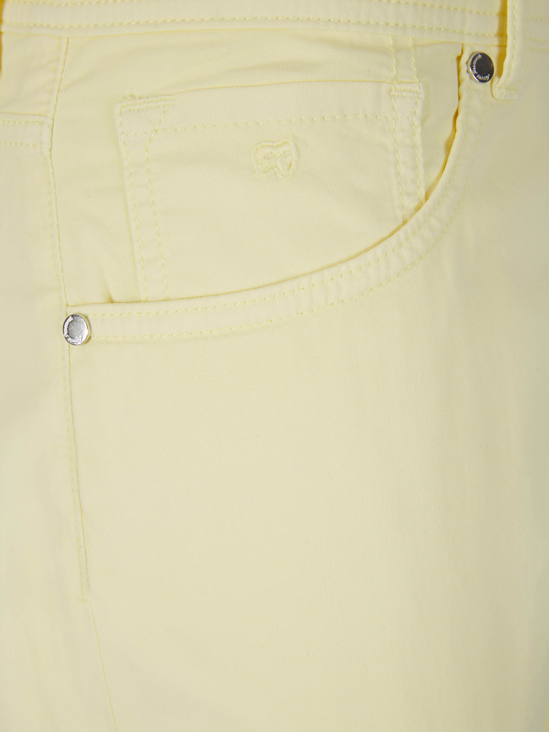 Outlet online Marco Pescarolo Hombre Pantalones 5 Bolsillos color Amarillo sku 522-002570 04 - Foto 3