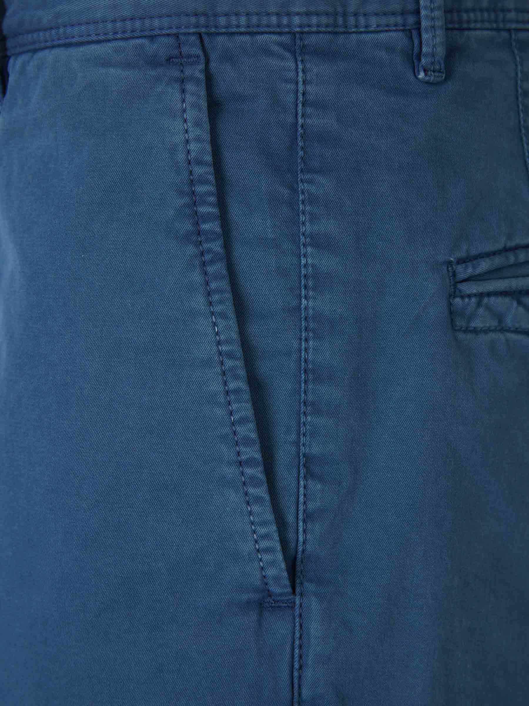 Outlet online Incotex Slacks Hombre Bermudas Casual Algodón color Azul sku 523-000919 03 - Foto 3