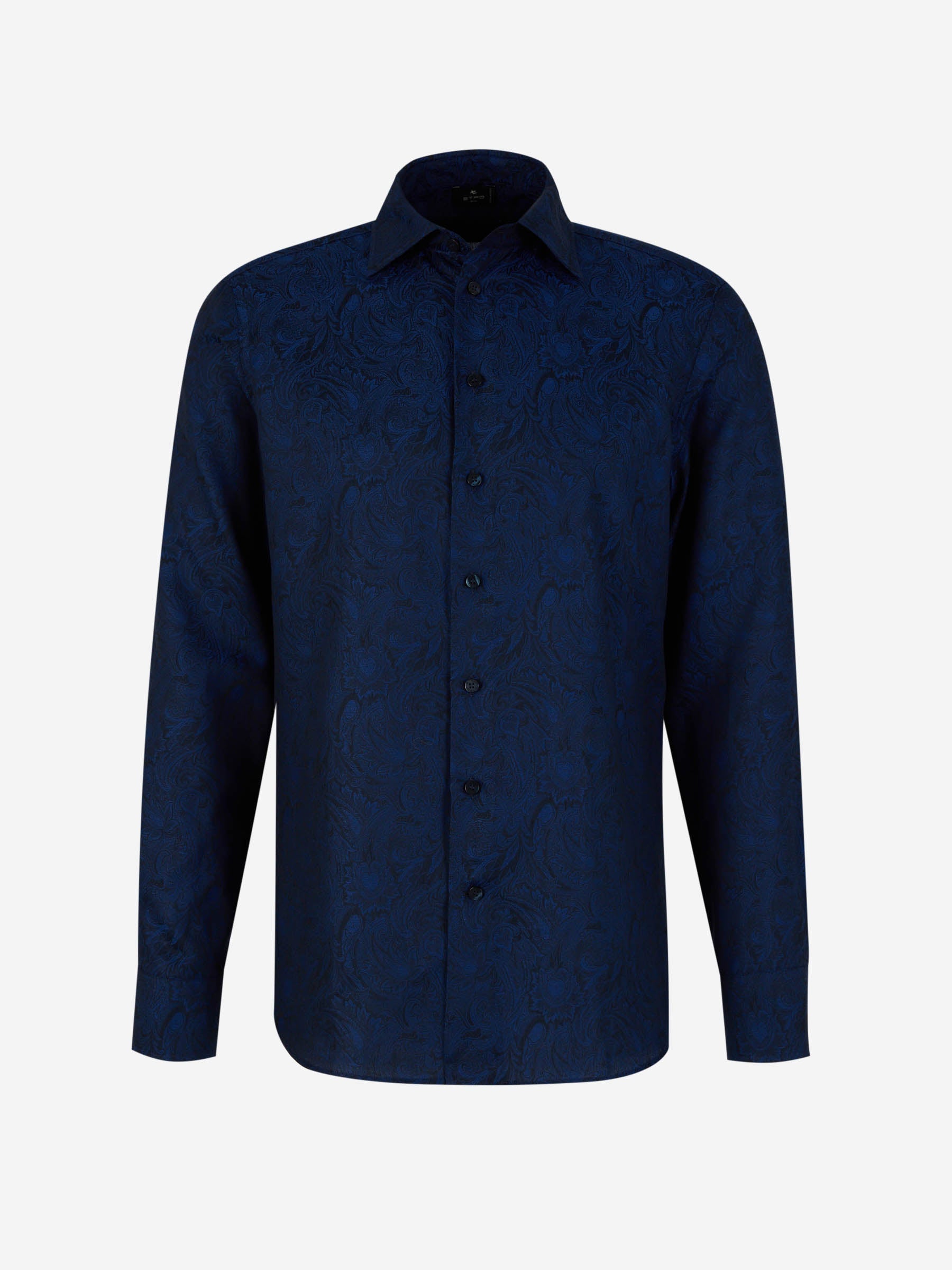 Outlet online Etro Hombre Camisa Motivo Paisley color Azul Marino sku 531-006210 01 - Foto 1