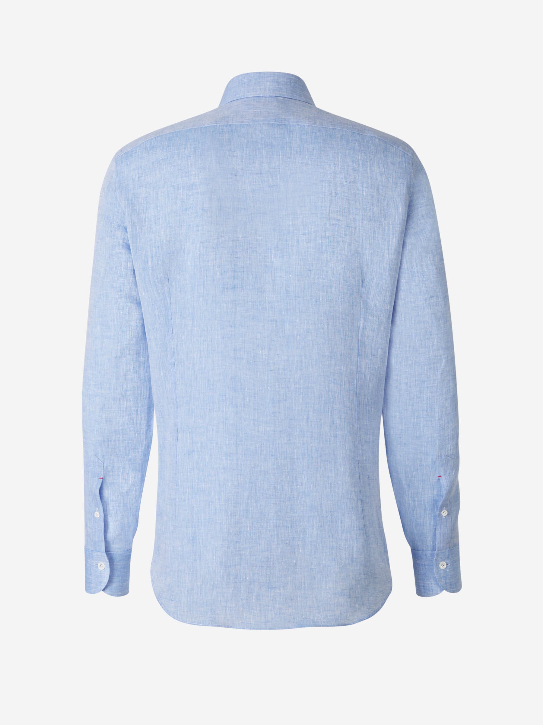 Santa Eulalia Camisa Bolsillo Lino color Azul sku 531-006246 02 - Foto 2