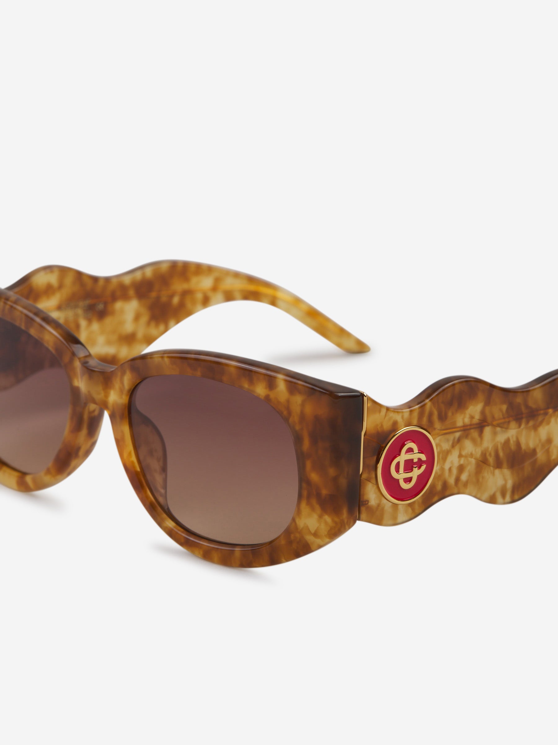 Casablanca Gafas de Sol Logo color Caramelo sku 614-002641 01 - Foto 3