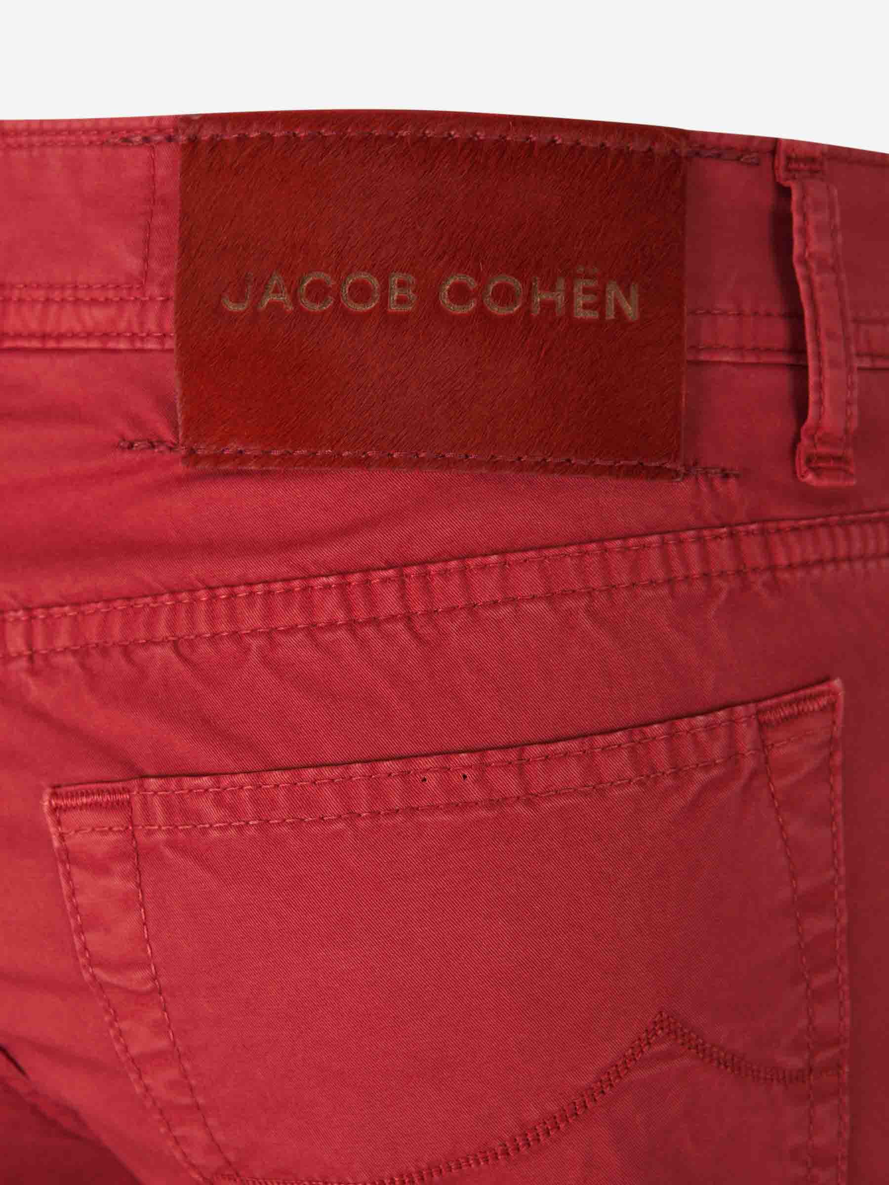 Jacob Cohën Jeans Slim Algodón color Terracota sku 522-002418 05 - Foto 4