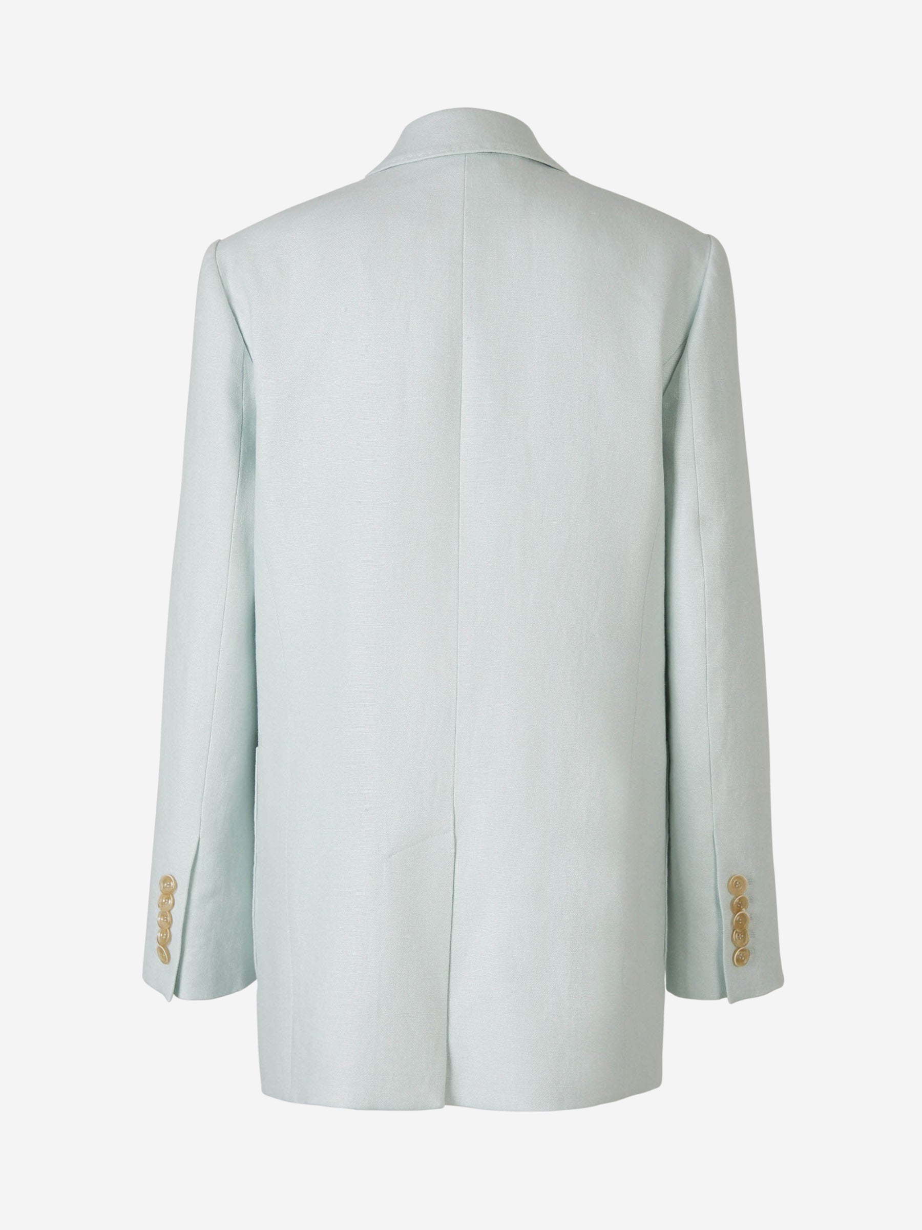 Outlet online Zimmermann Mujer Blazer Natura Lino color Turquesa sku 741-002128 01 - Foto 2