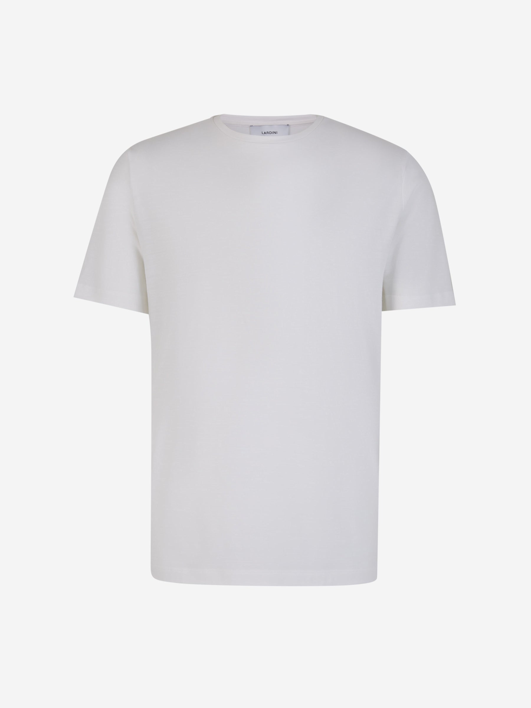 Outlet online Lardini Hombre Camiseta Lisa Lana color Blanco sku 553-003636 01 - Foto 1