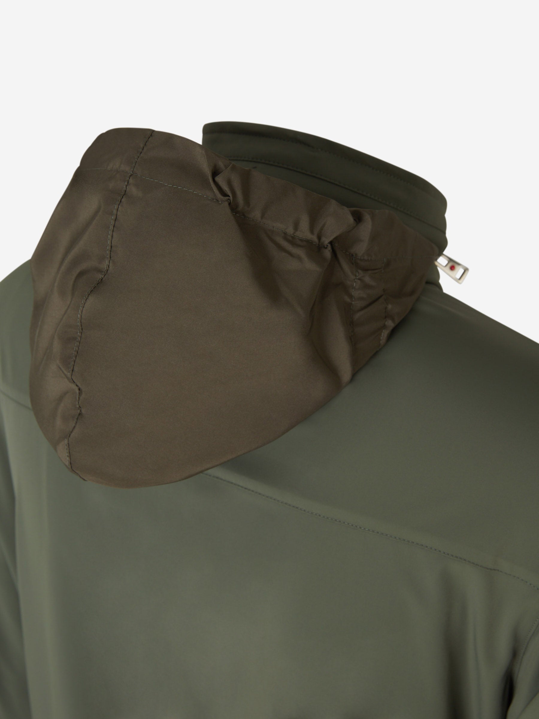 Outlet online Kired Hombre Cazadora Técnica Capucha color Verde Militar sku 512-002230 01 - Foto 5