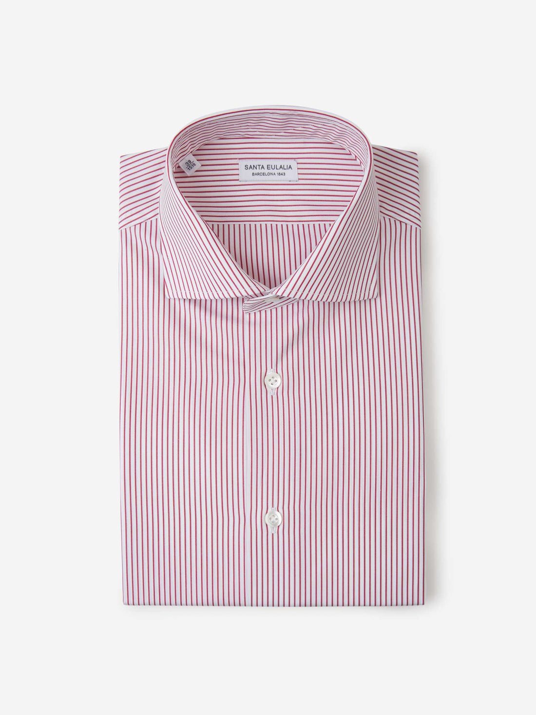 Santa Eulalia Hombre Barcelona Camisa Motivo Rayas color Rojo sku 401-002958 02 - Foto 1