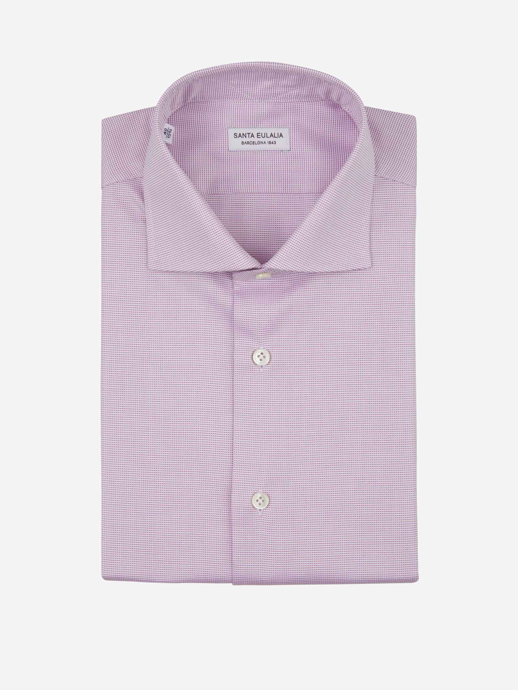 Outlet online Santa Eulalia Hombre Camisa Motivo Geométrico color Púrpura sku 401-003062 01 - Foto 1