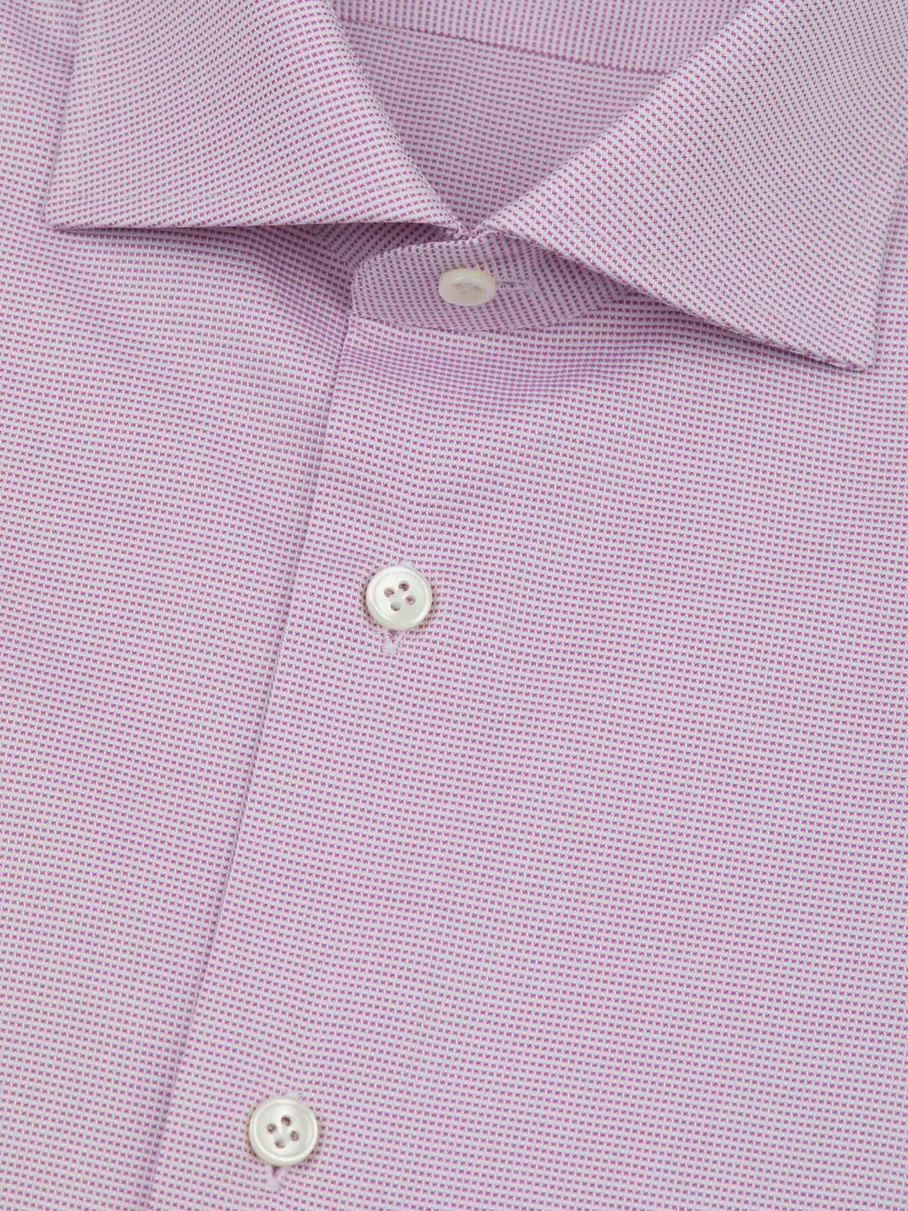 Outlet online Santa Eulalia Hombre Camisa Motivo Geométrico color Púrpura sku 401-003062 01 - Foto 2