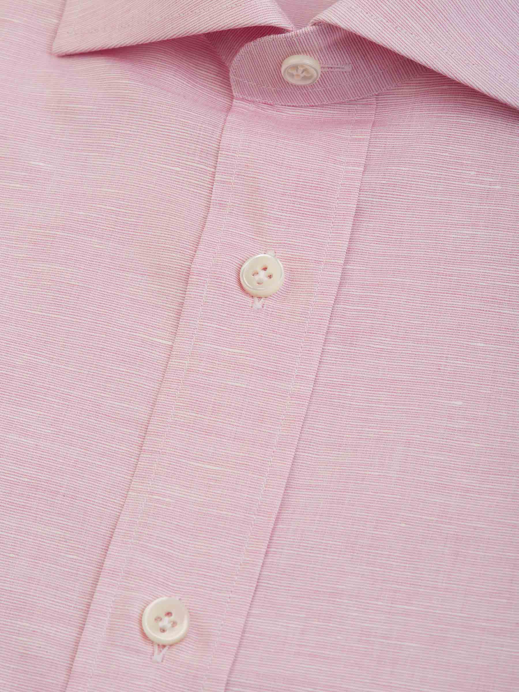 Outlet online Santa Eulalia Hombre Camisa Algodón color Rosa Palo sku 401-003063 01 - Foto 2