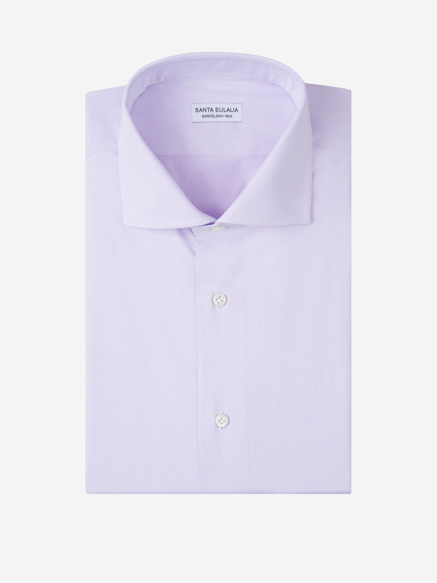 Outlet online Santa Eulalia Hombre Camisa Algodón Lisa color Verde sku 401-003120 01 - Foto 1