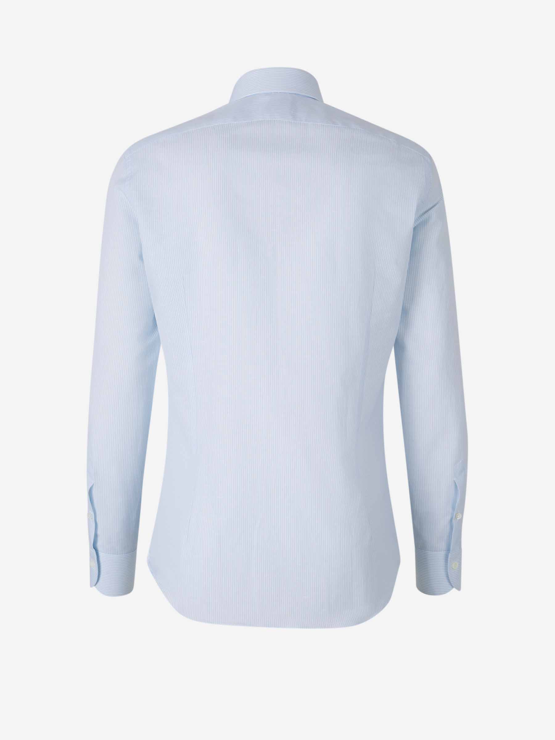 Outlet online Santa Eulalia Hombre Camisa Rayas Algodón color Azul Celeste sku 401-003145 01 - Foto 2