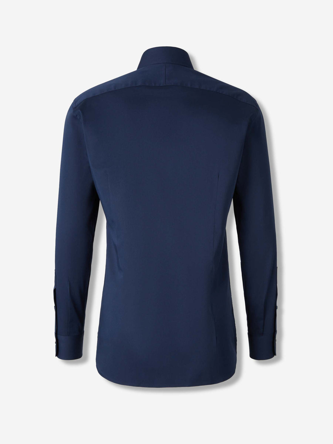 Outlet online Atelier Munro Hombre Camisa Lisa Algodón color Azul Marino sku 402-000008 01 - Foto 2