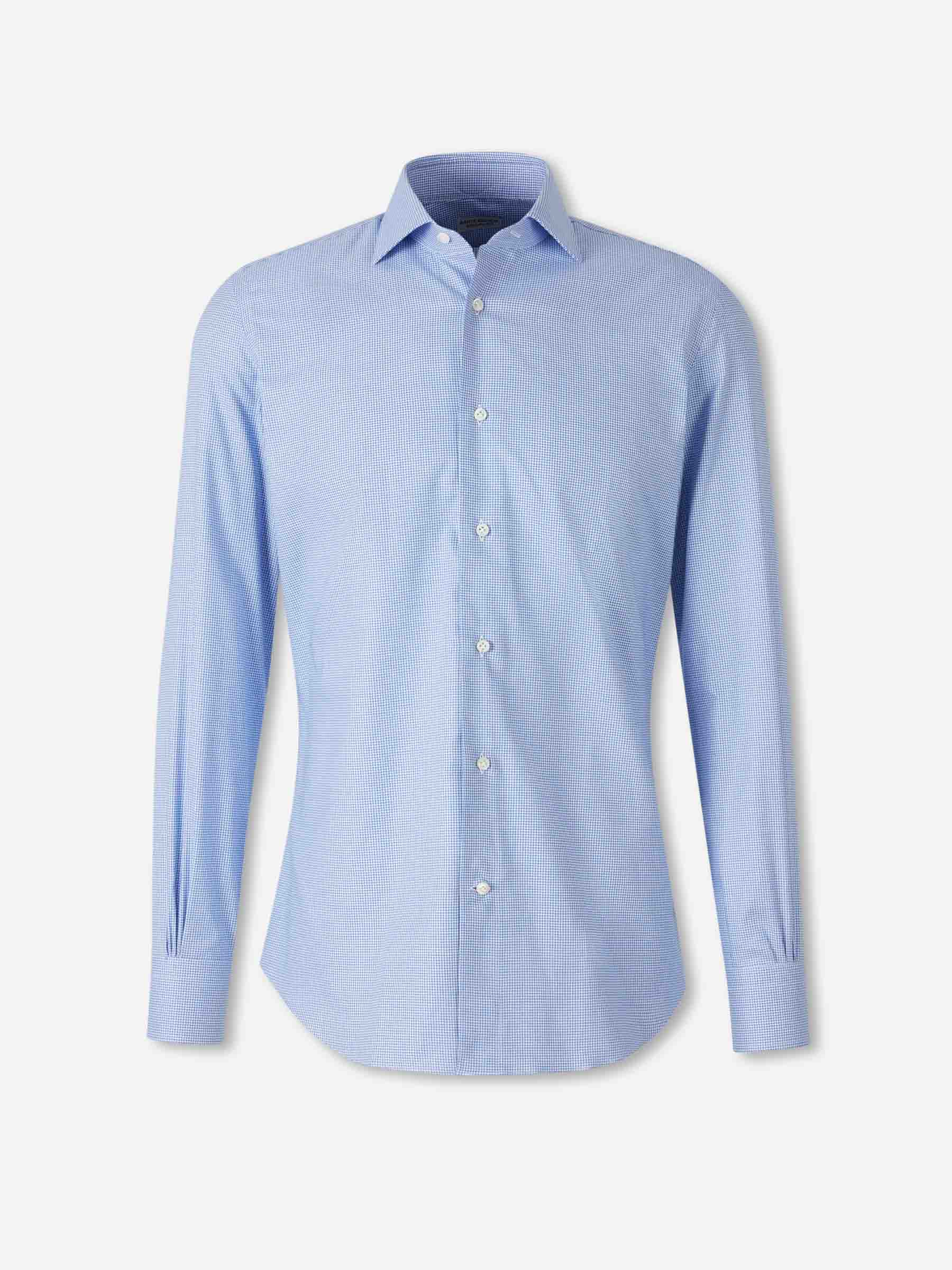 Outlet online Santa Eulalia Hombre Camisa de Vestir color Azul sku 402-000012 01 - Foto 1