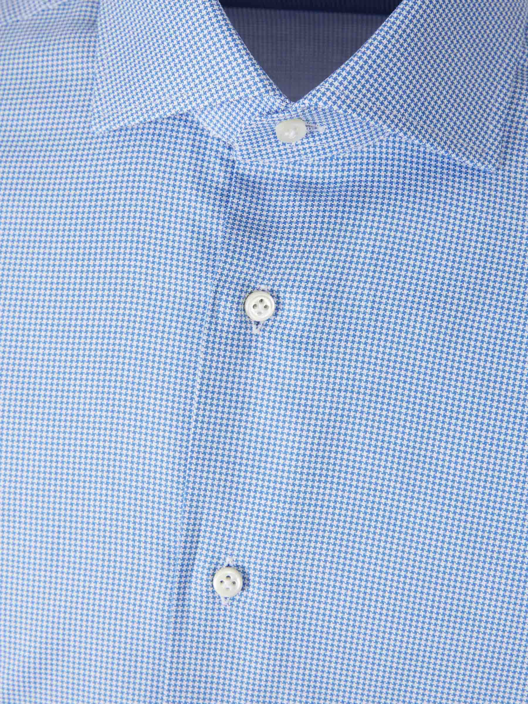 Outlet online Santa Eulalia Hombre Camisa de Vestir color Azul sku 402-000012 01 - Foto 3