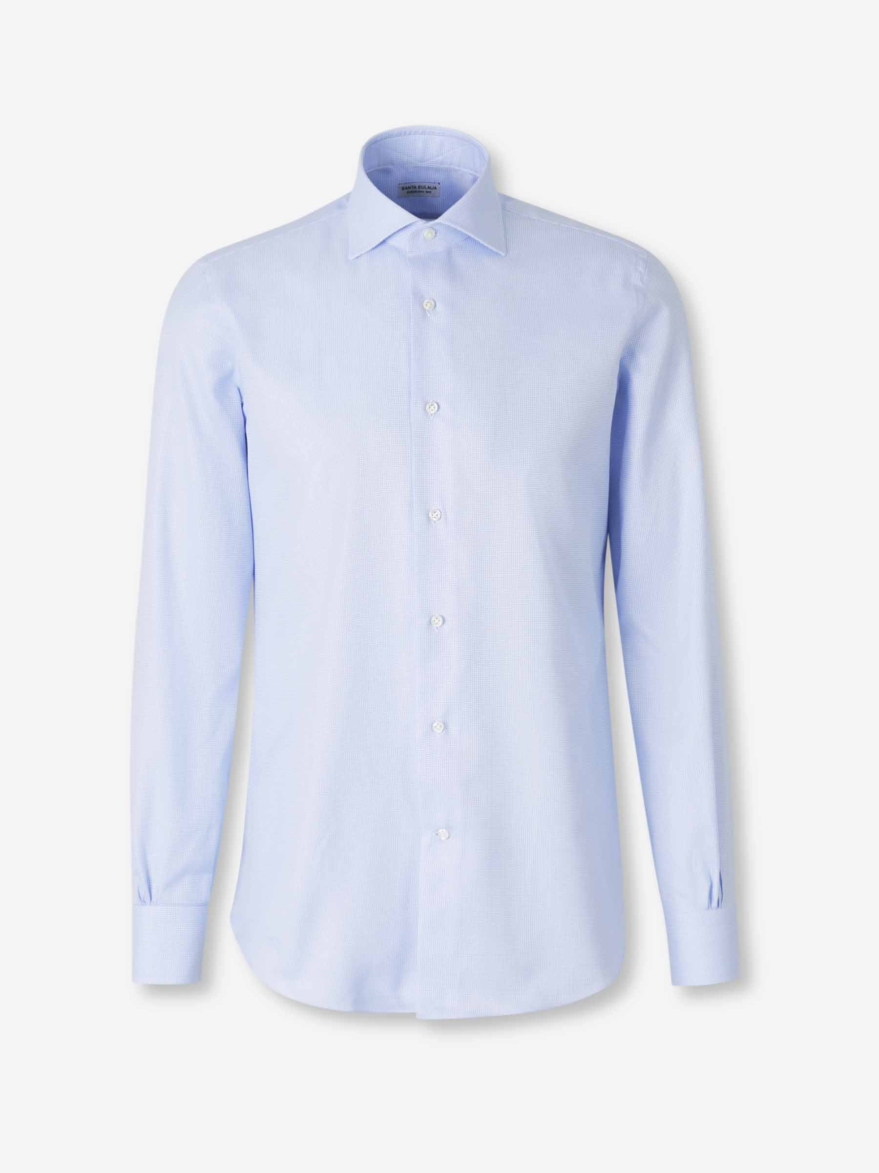 Outlet online Santa Eulalia Hombre Camisa de Vestir color Azul Celeste sku 402-000013 01 - Foto 1