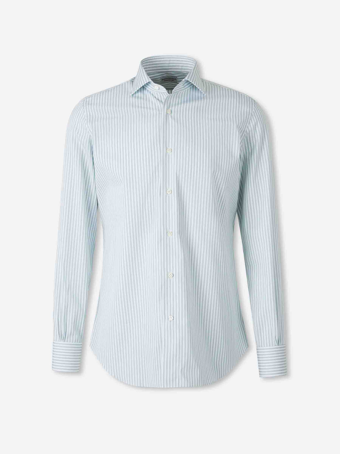 Outlet online Santa Eulalia Hombre Camisa Motivo Rayas color Verde Menta sku 402-000018 02 - Foto 1