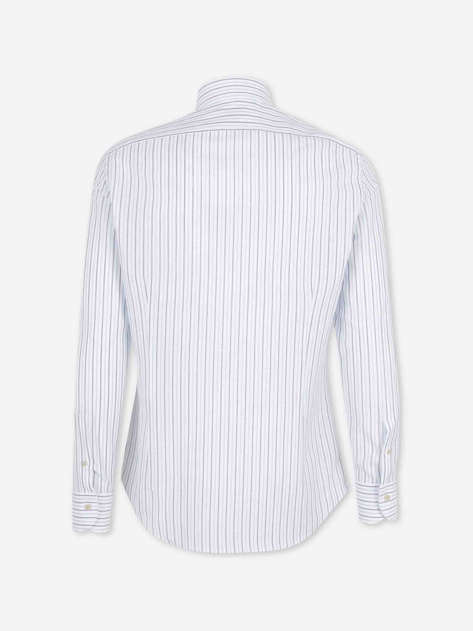 Santa Eulalia Hombre Barcelona Camisa Manga Larga color Azul sku 402-000037 02 - Foto 2