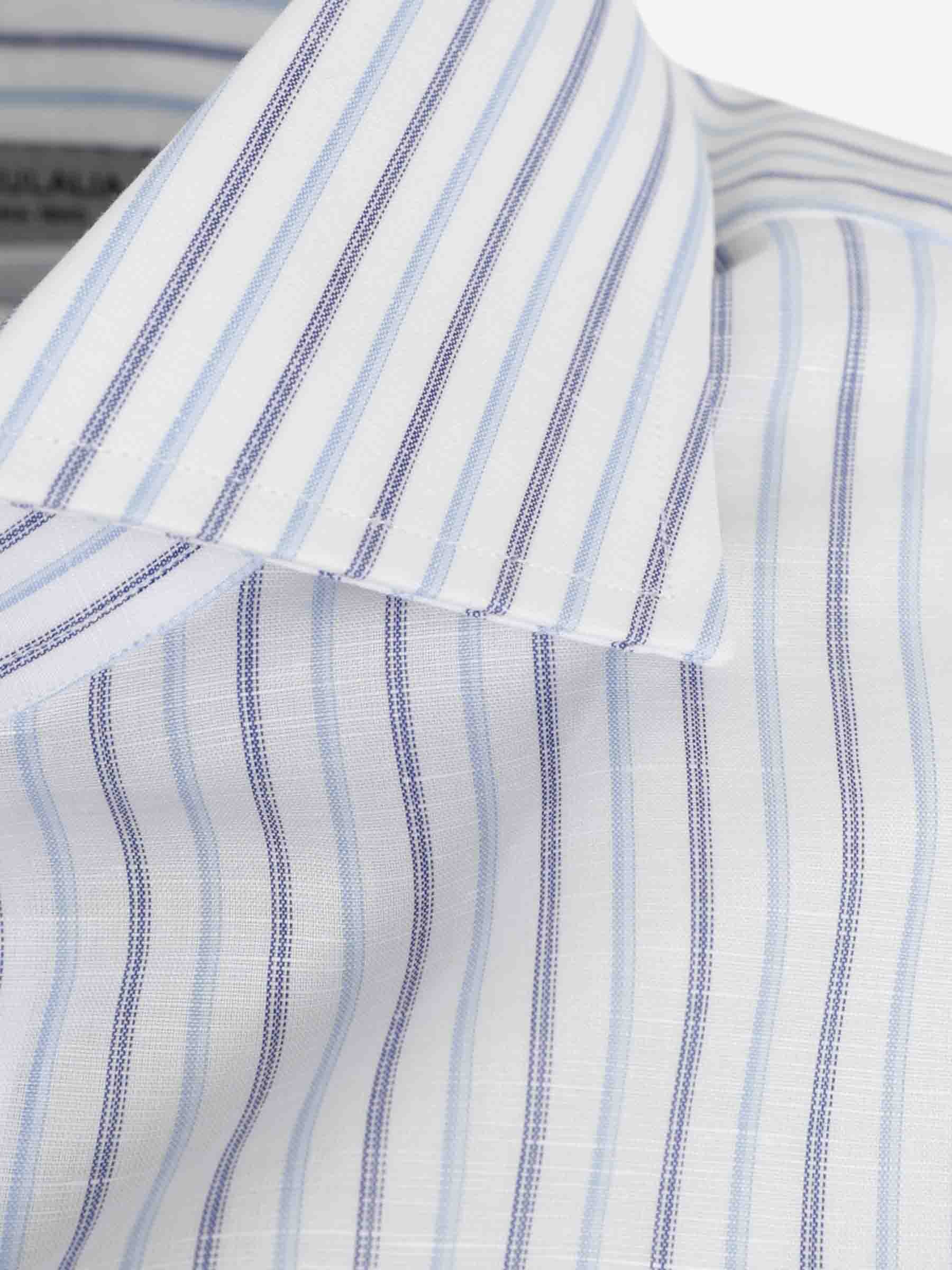 Santa Eulalia Hombre Barcelona Camisa Manga Larga color Azul sku 402-000037 02 - Foto 3