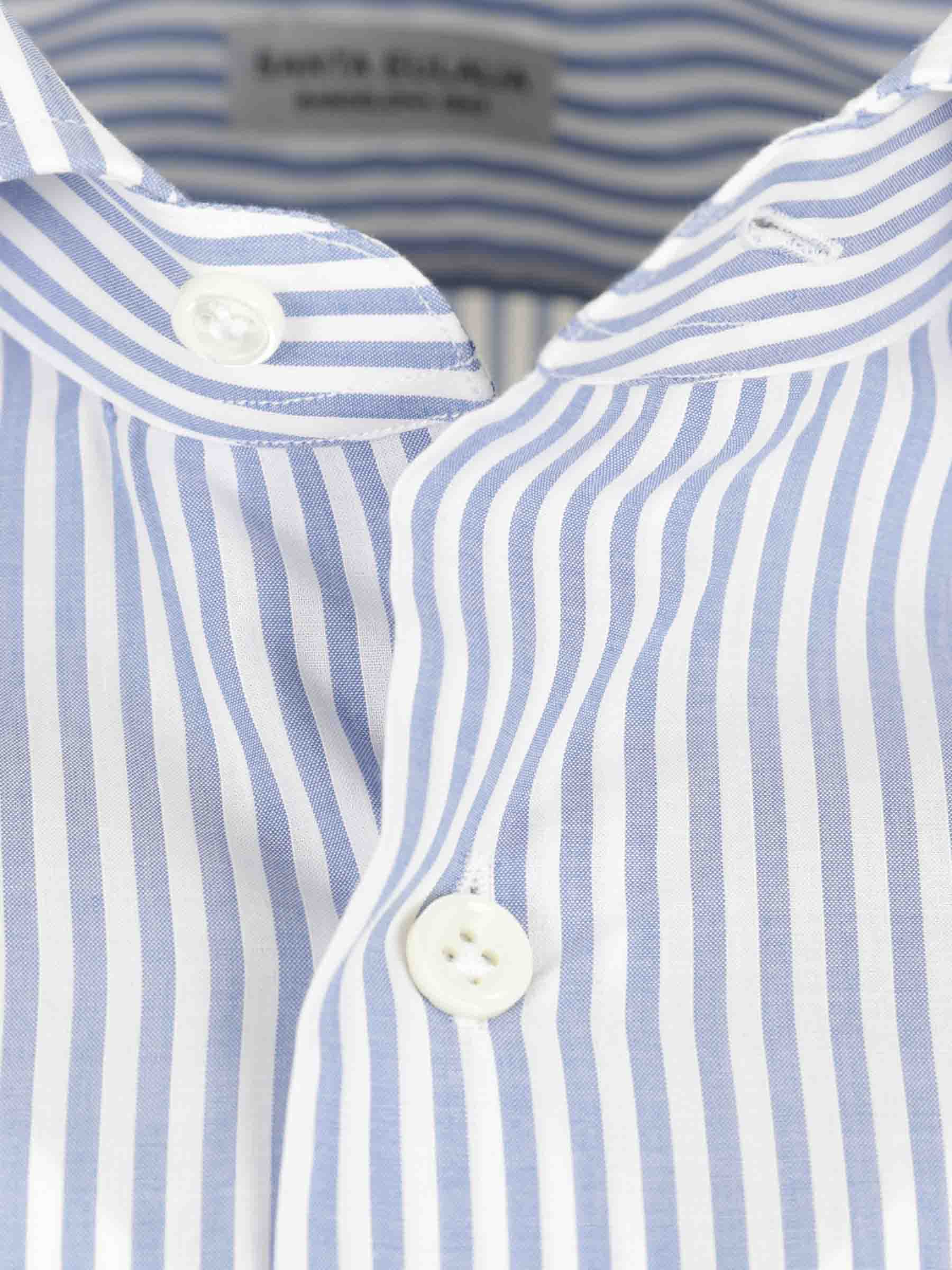 Santa Eulalia Hombre Barcelona Camisa Vestir Listada color Azul sku 402-000039 01 - Foto 3