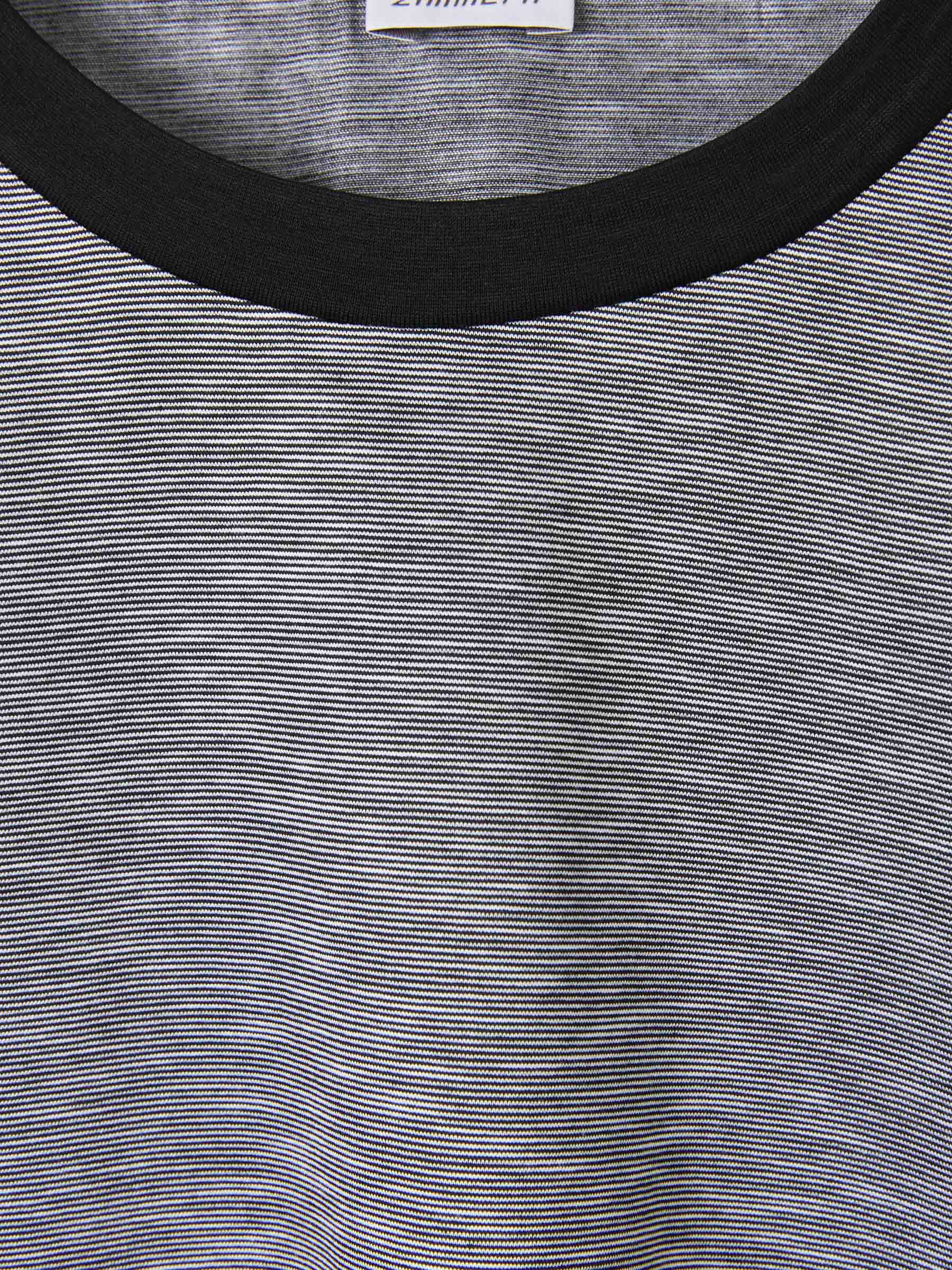 Outlet online Zimmerli Hombre Pijama Bicolor Algodón color Negro sku 411-000183 01 - Foto 3